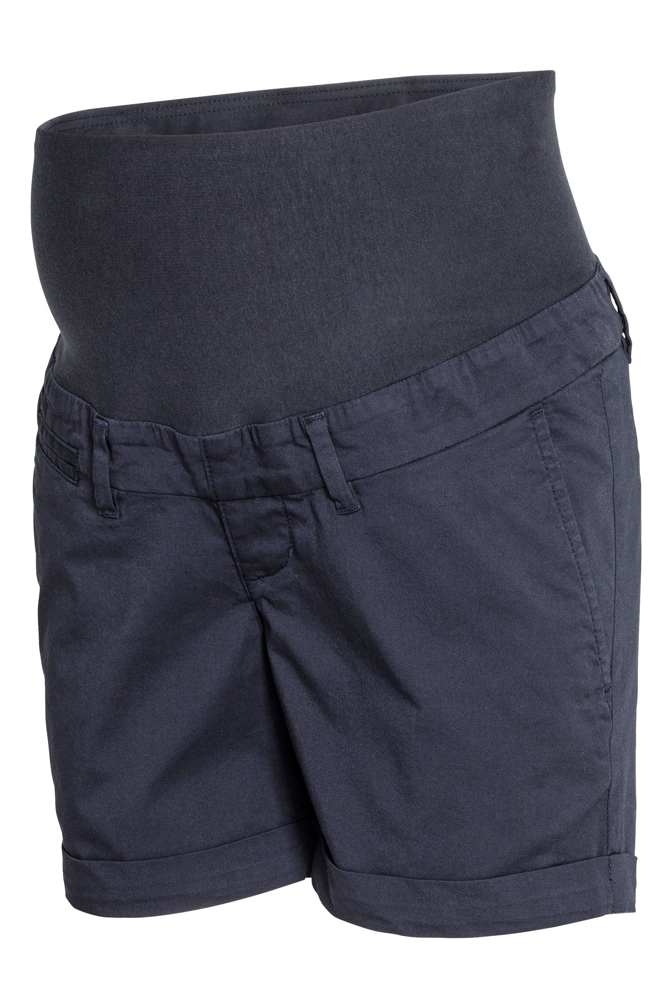 View larger image: MAMA Chino shorts - Dark blue - Ladies | H&M 1