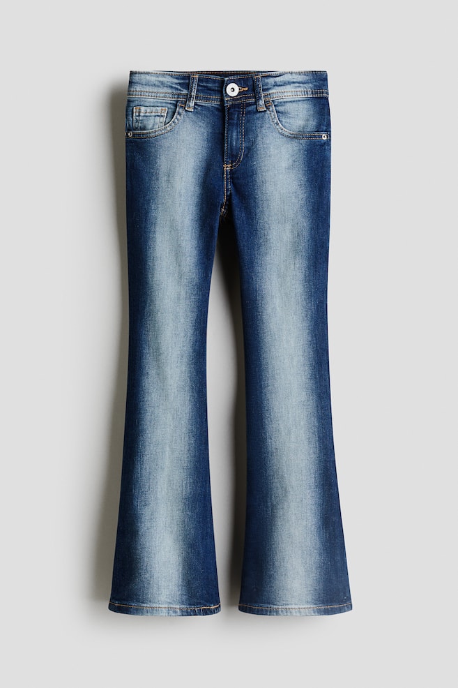 Flared Leg Low Jeans - Azul denim/Azul denim claro/Negro denim/Azul denim/Azul denim claro/Gris oscuro - 1