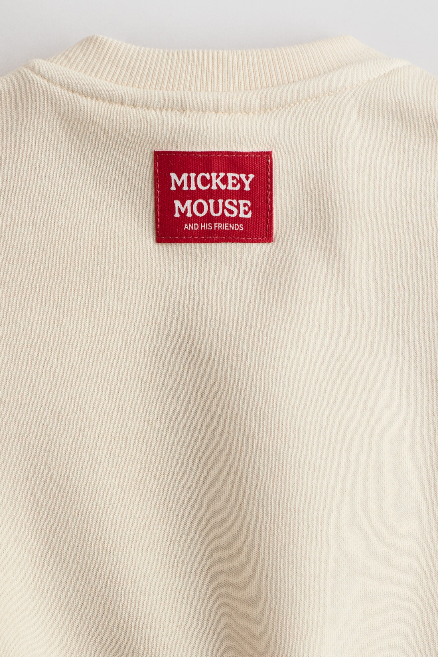 2-piece printed sweatshirt set - Light beige/Dusty blue/Mickey Mouse - 4