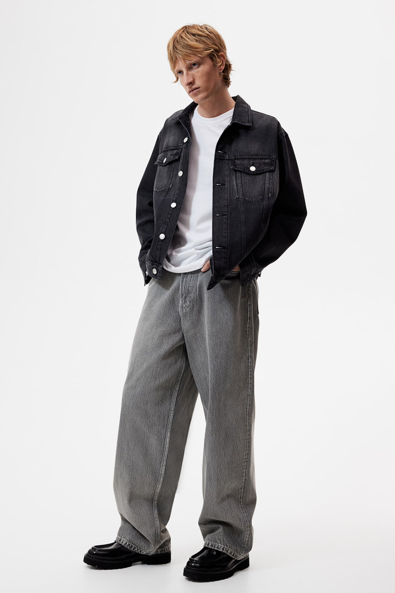 Jeans Uniqlo Oversized Shirt With Baggy Jeans Fairfax Baggy