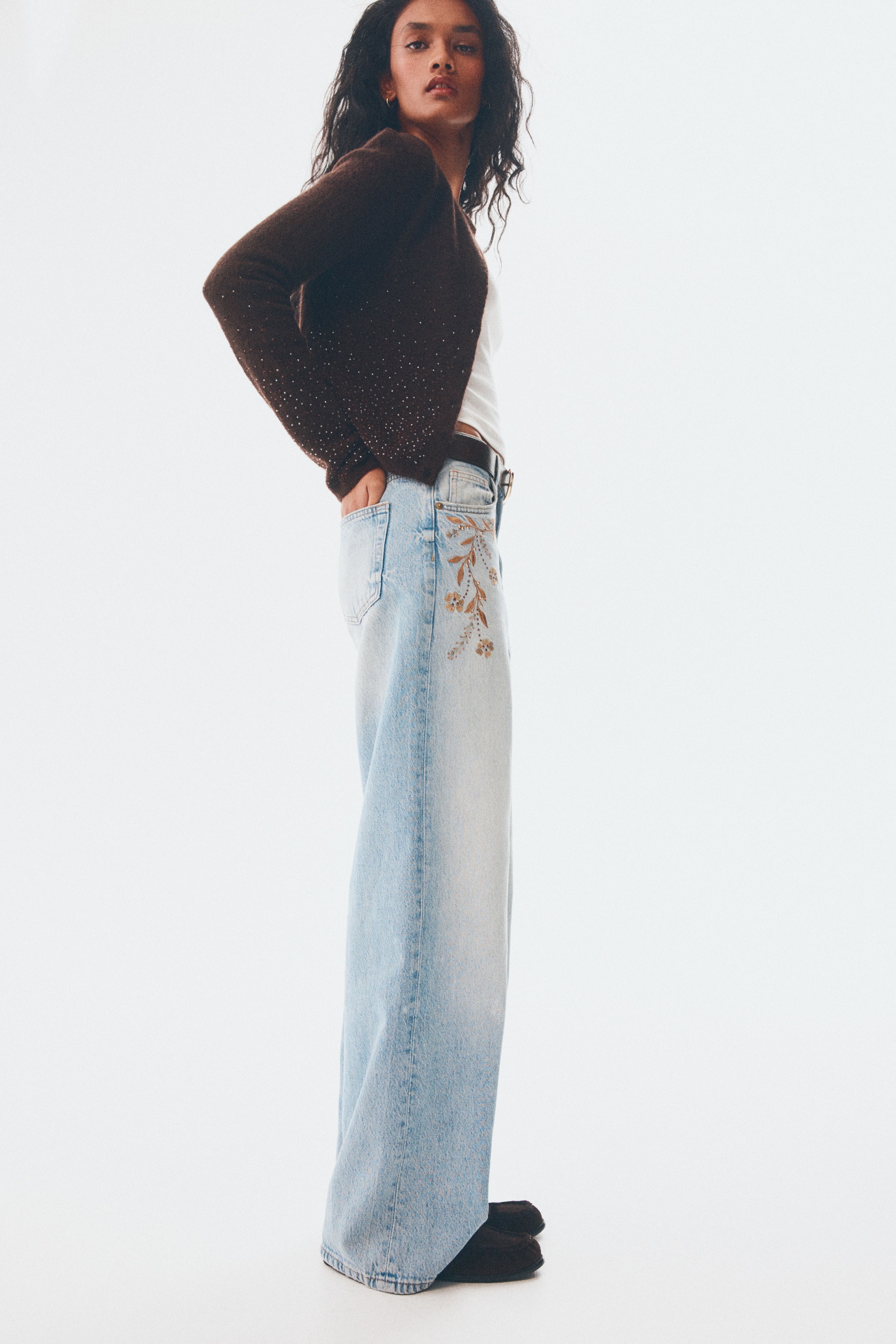 Wide Ultra High Jeans