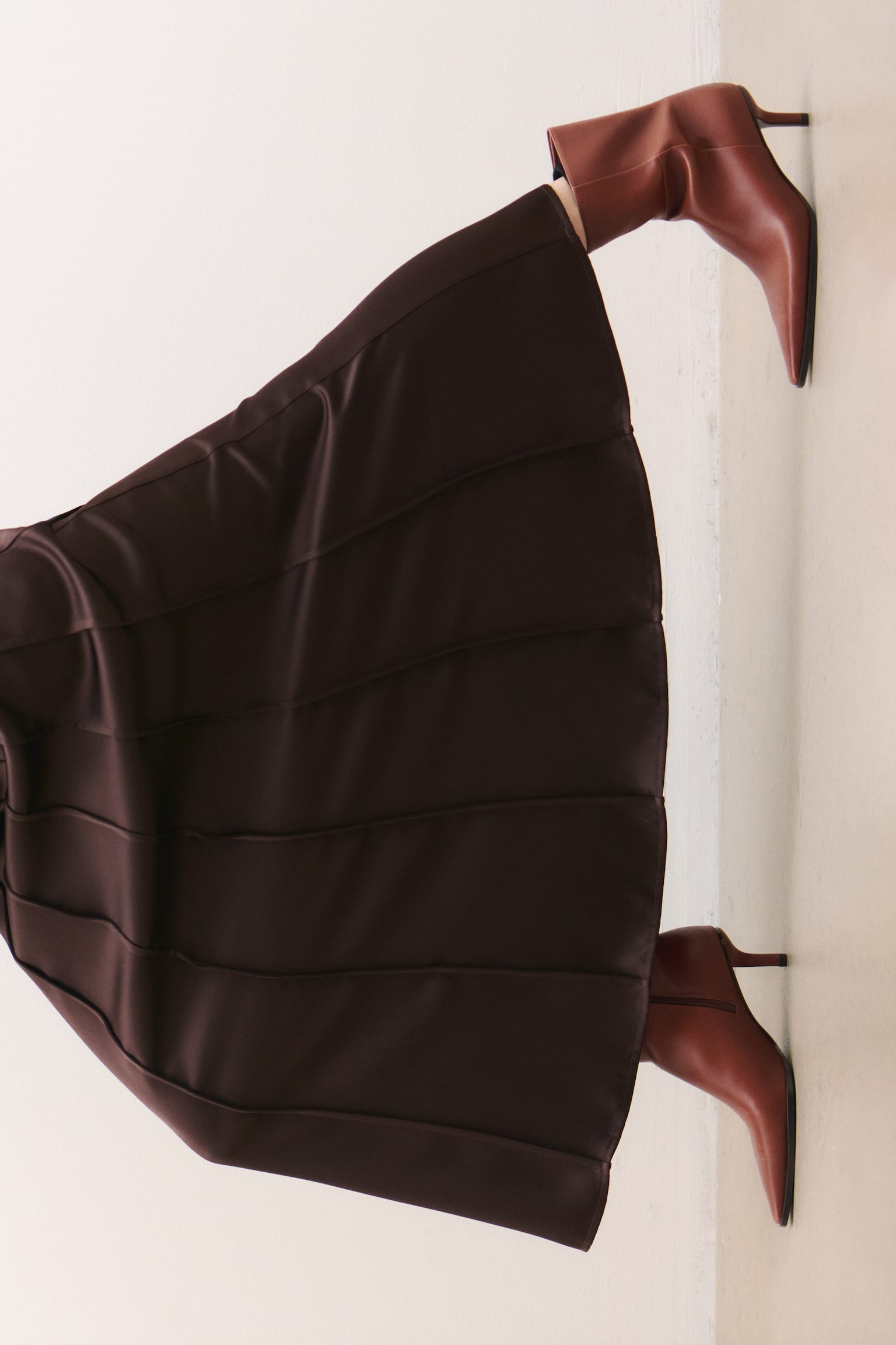 Heeled ankle boots - Brown/Black - 5