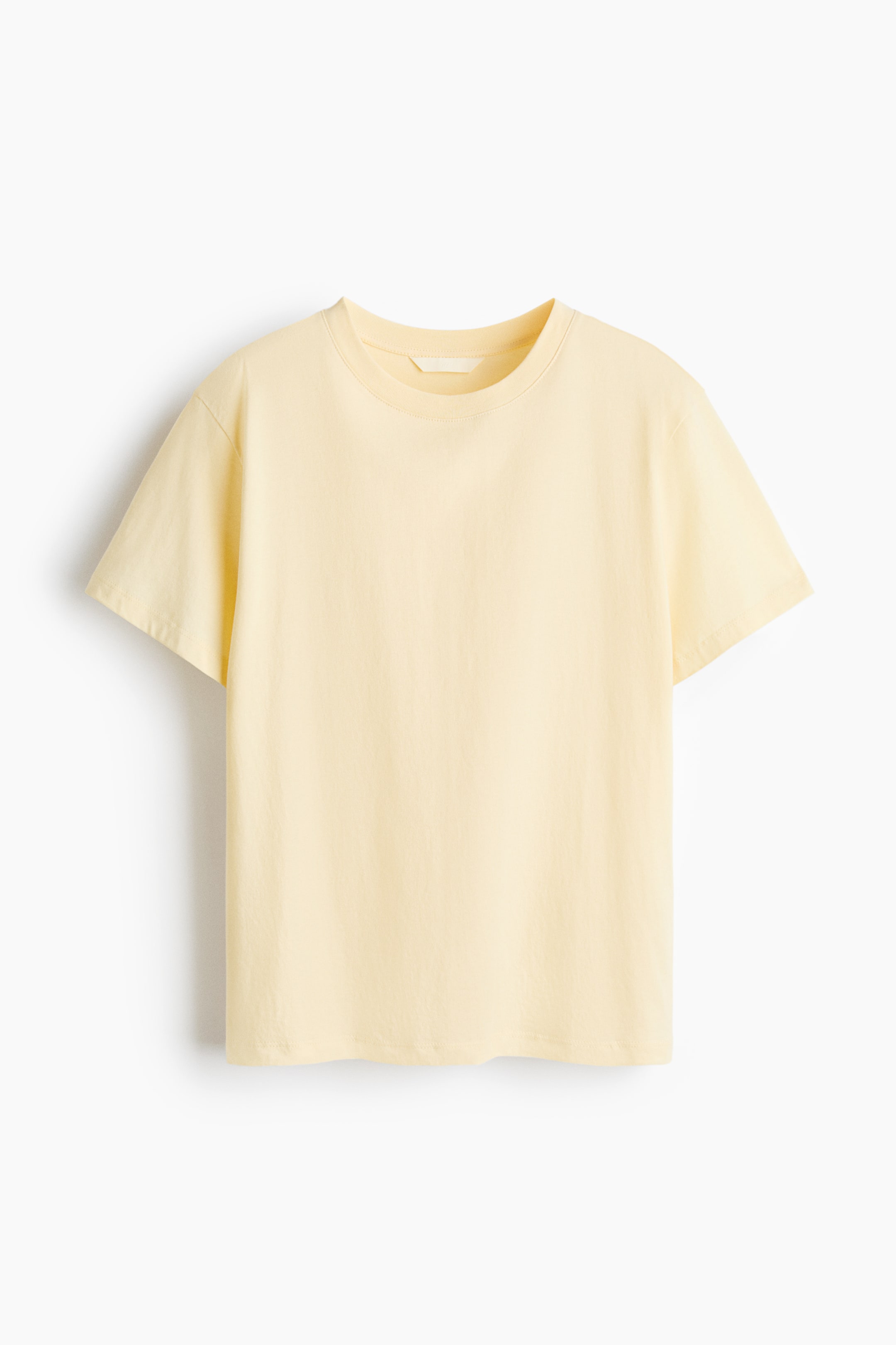 View larger image: Cotton T-shirt - Light yellow - Ladies | H&M IE 1