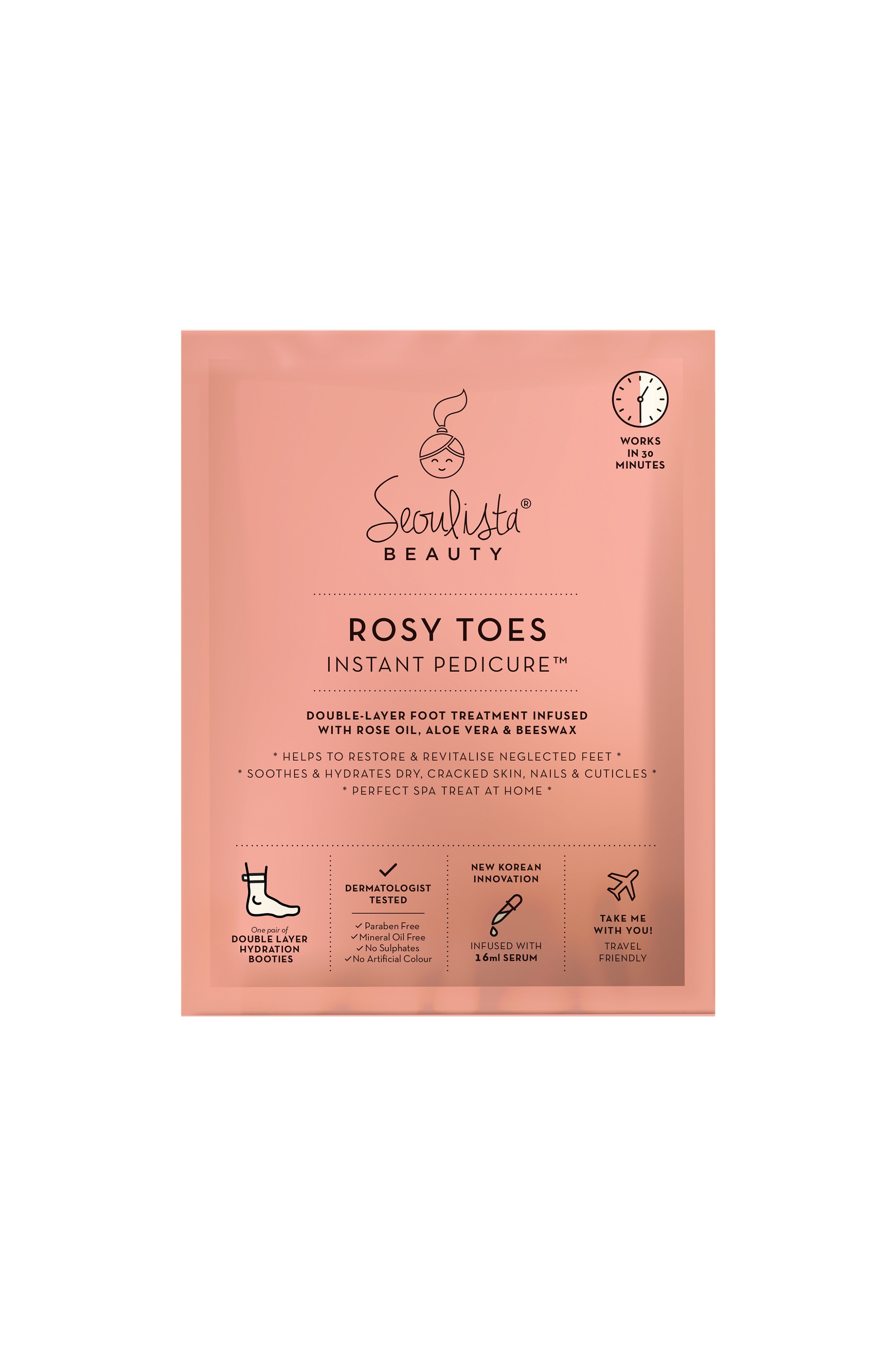 Seoulista Beauty - Rosy Toes Instant Pedicure - Instant