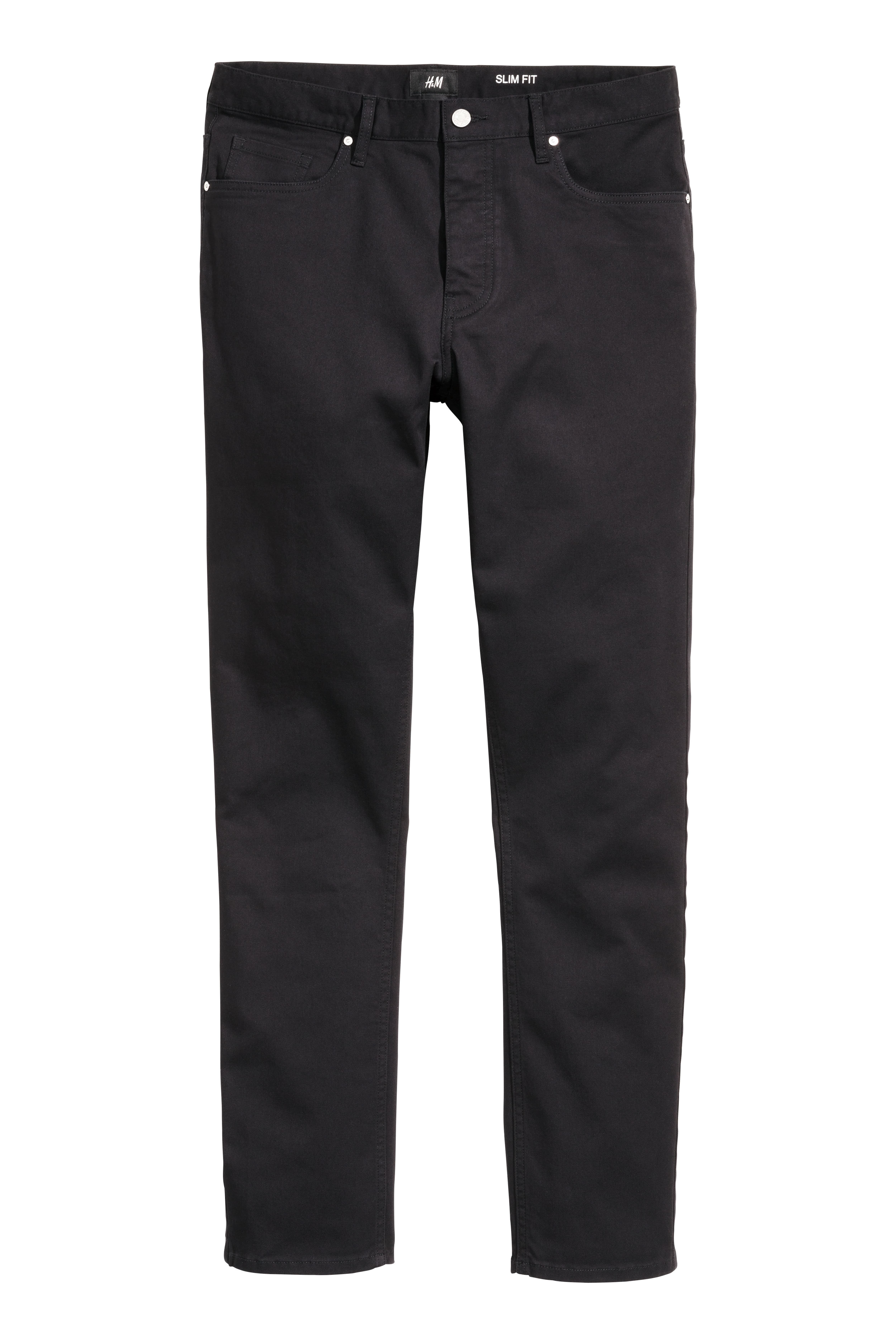 Slim Fit Twill Pants