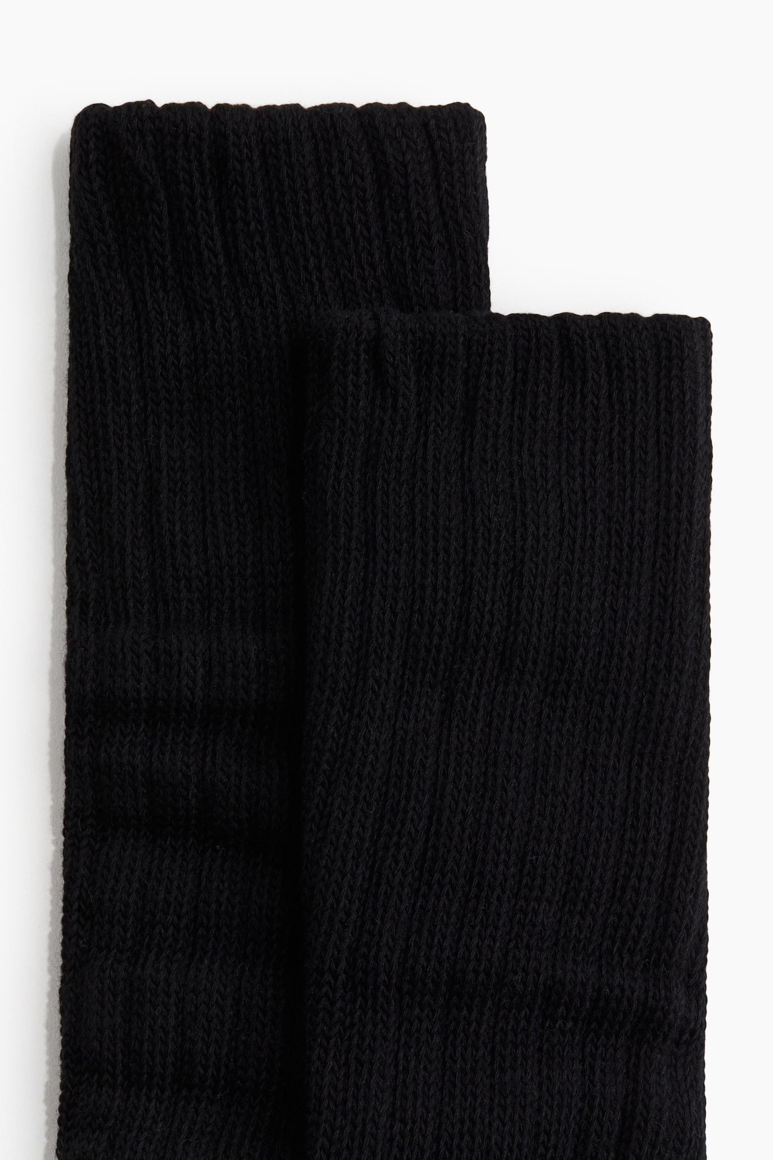 Slouchy sports socks - Black/White - 2