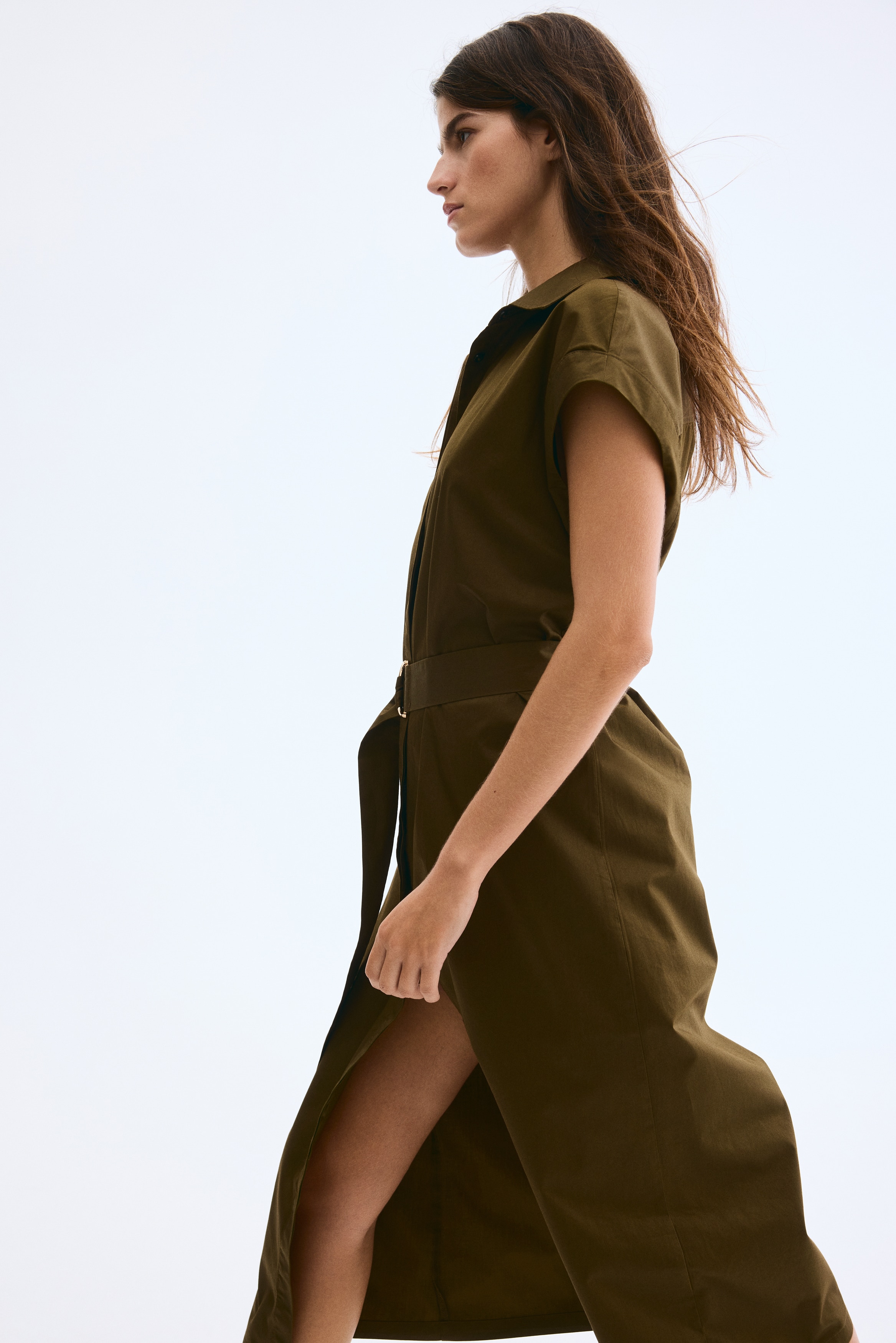 Green Shirt Dresses | Oversized, Long & Short | H&M IN