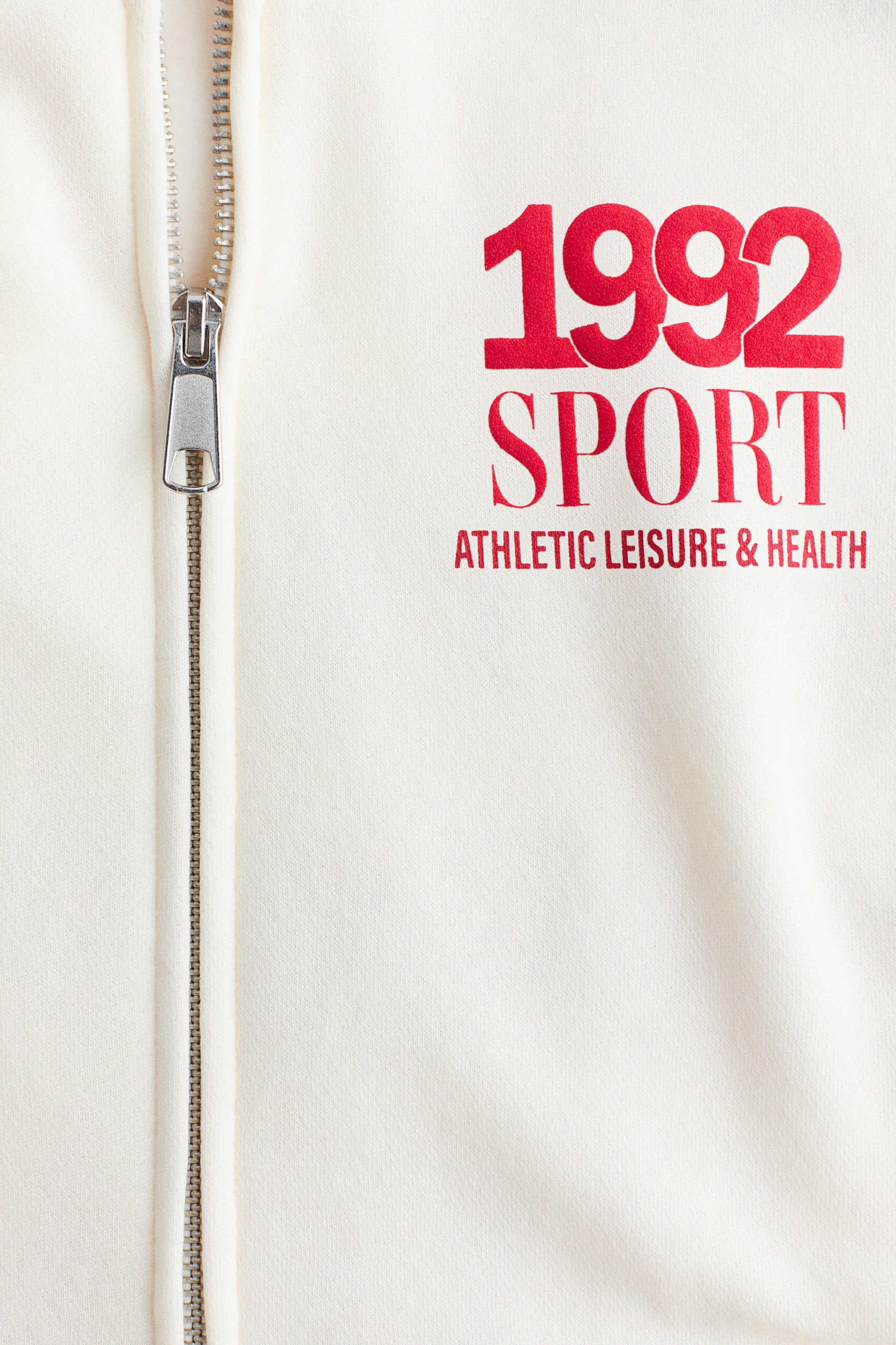 View larger image: Zip-through hoodie - White/Sport - Ladies | H&M HK 7