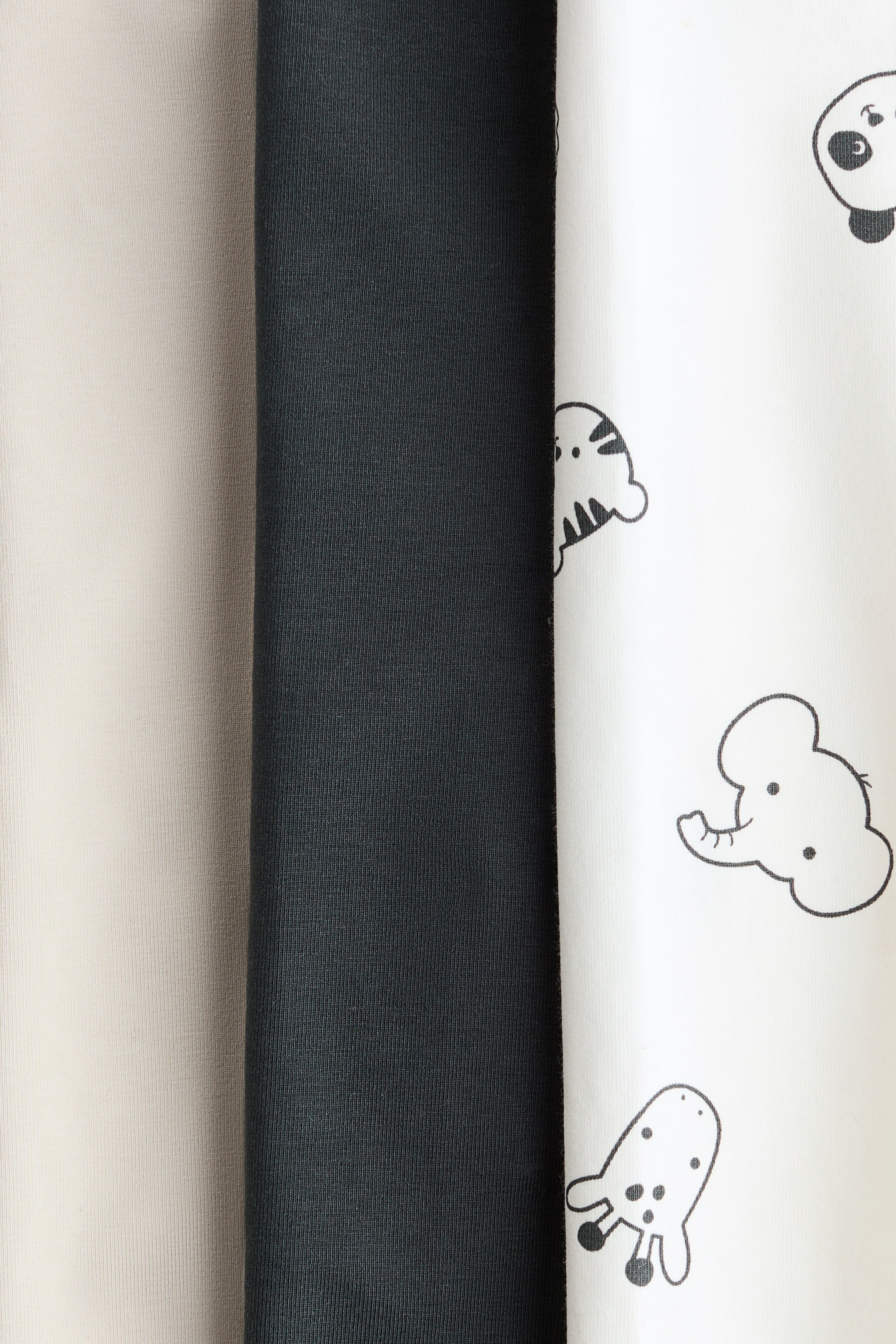 Детские леггинсы H&M 3-pack Cotton Jersey Leggings — фото 2