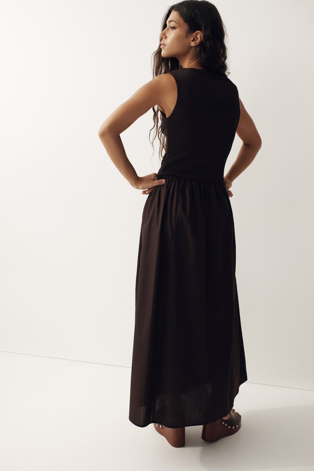 Boat-Neck Midi Dress - image 2