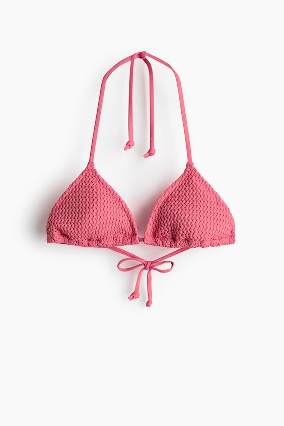 Верх бикини, уплотнённая чашка, треугольные чашки — H&M