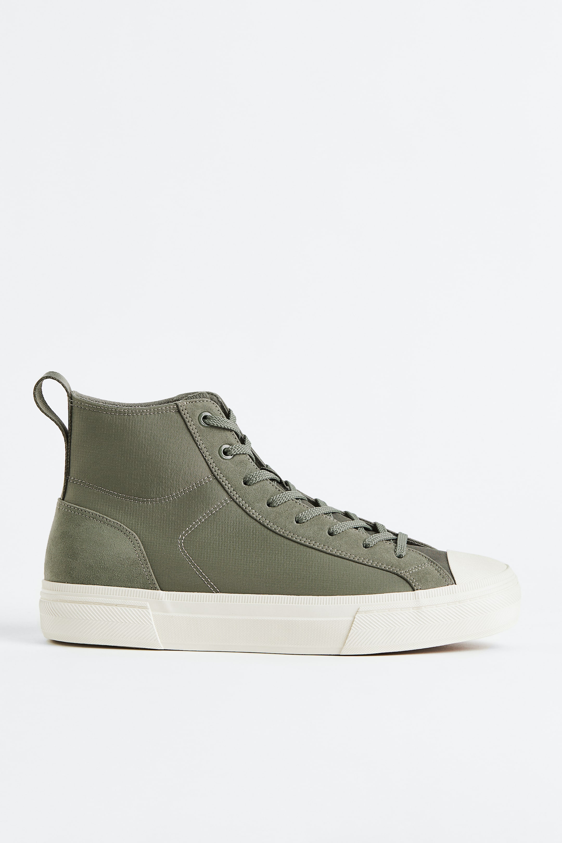 High Tops - No heel - Khaki green - Men | H&M US