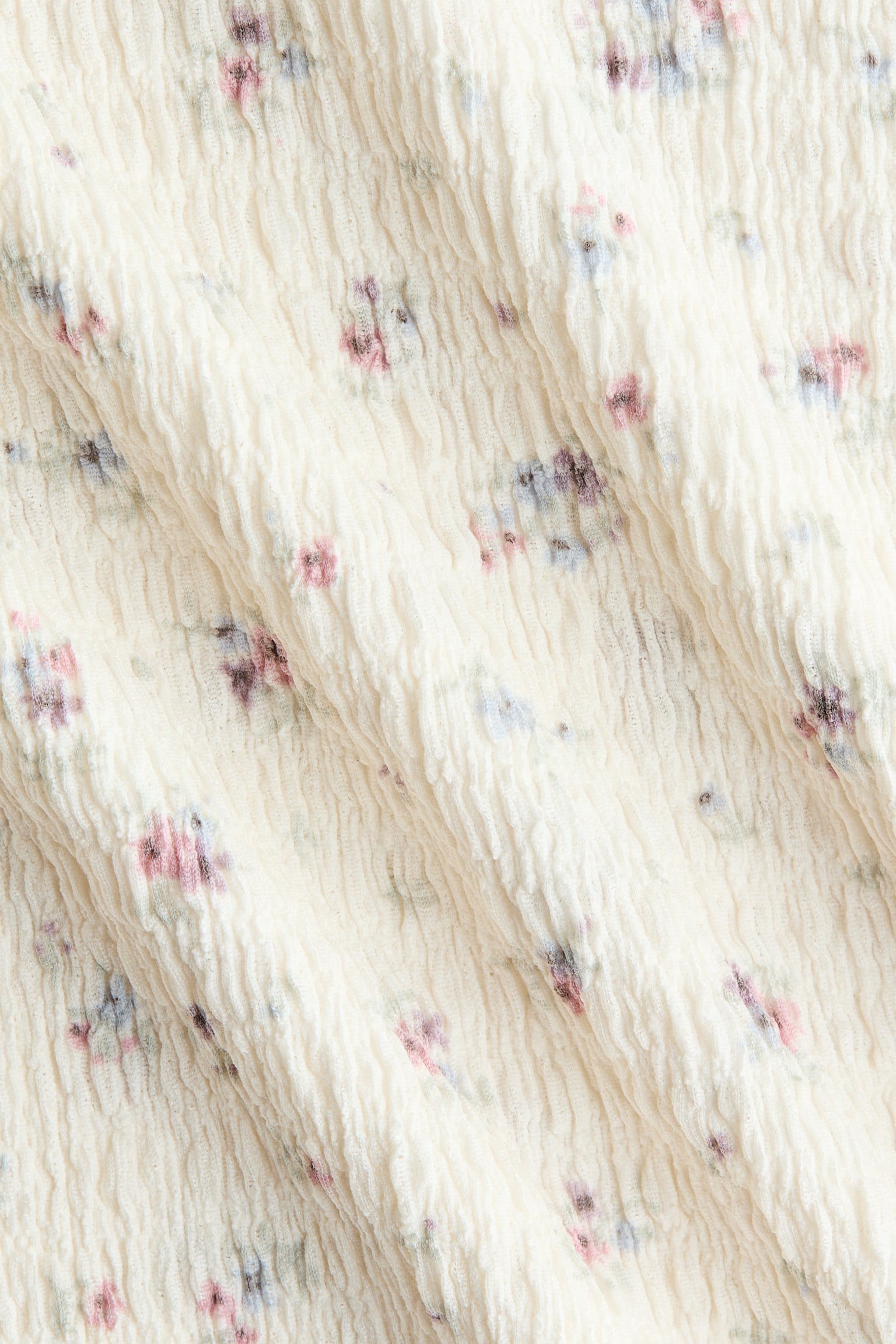 Smocked top-Cream/Floral - 5