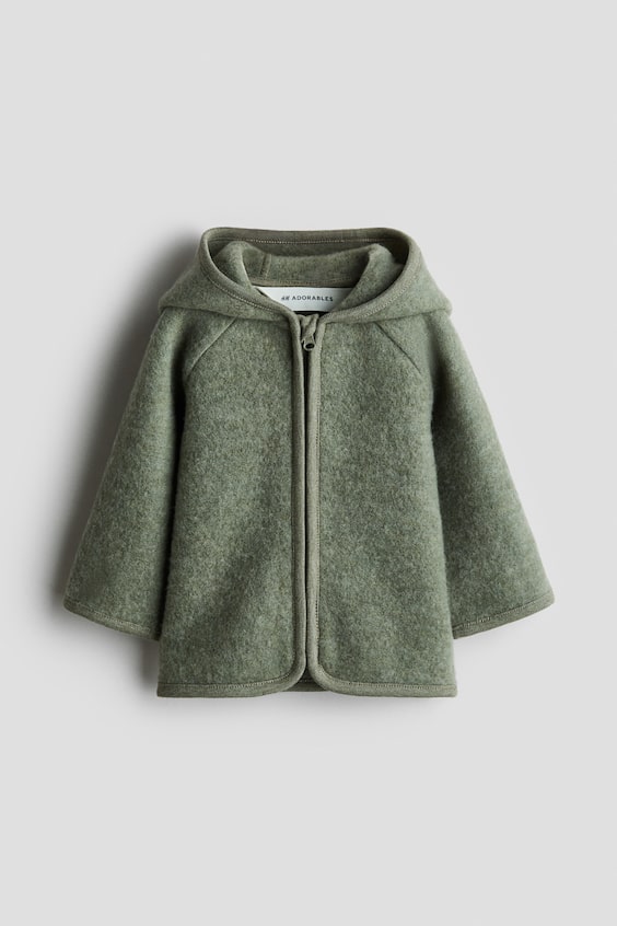 Детские кардиганы H&M Wool-Blend Fleece Cardigan