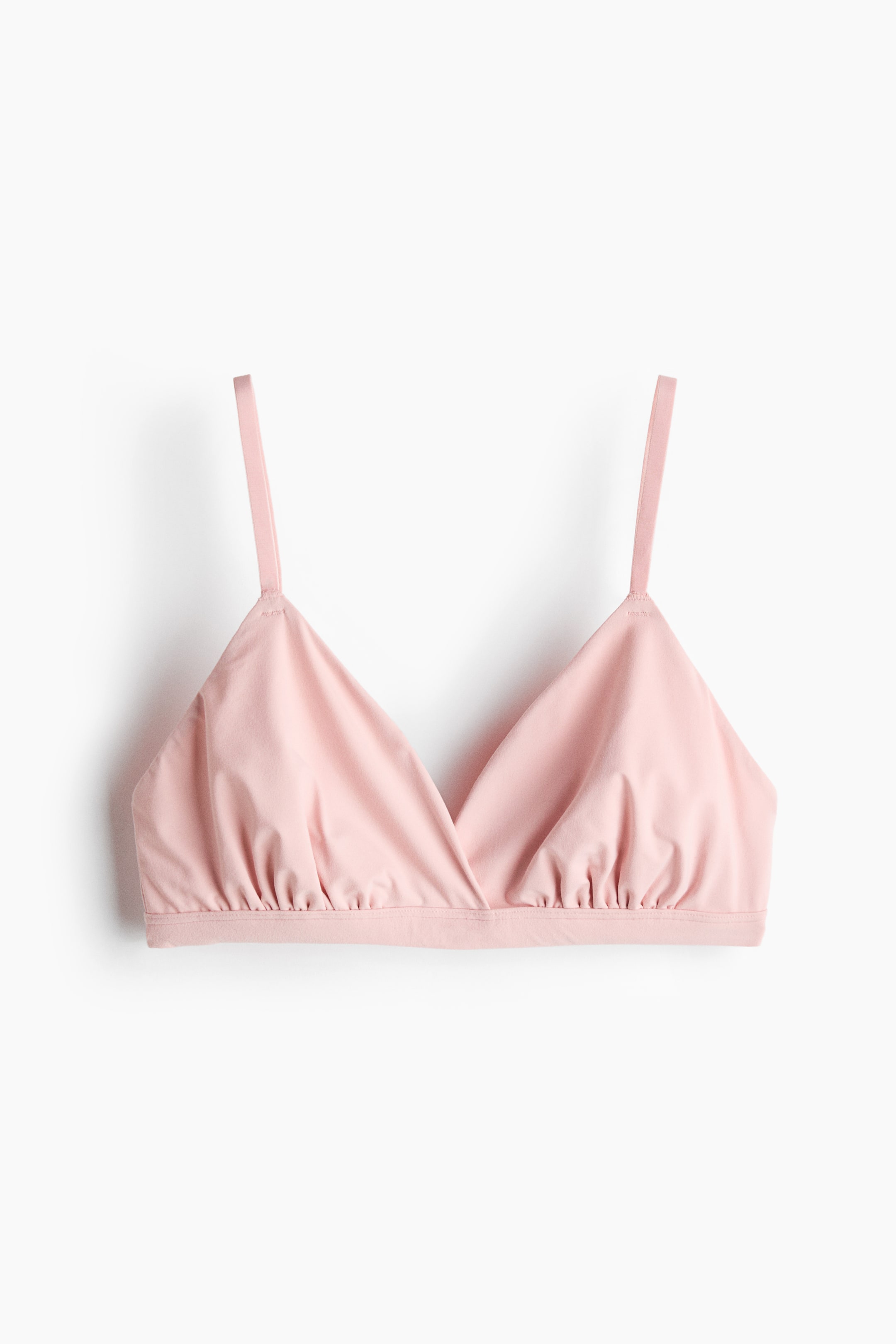 View larger image: Microfibre soft bra - Light pink - Ladies | H&M 1