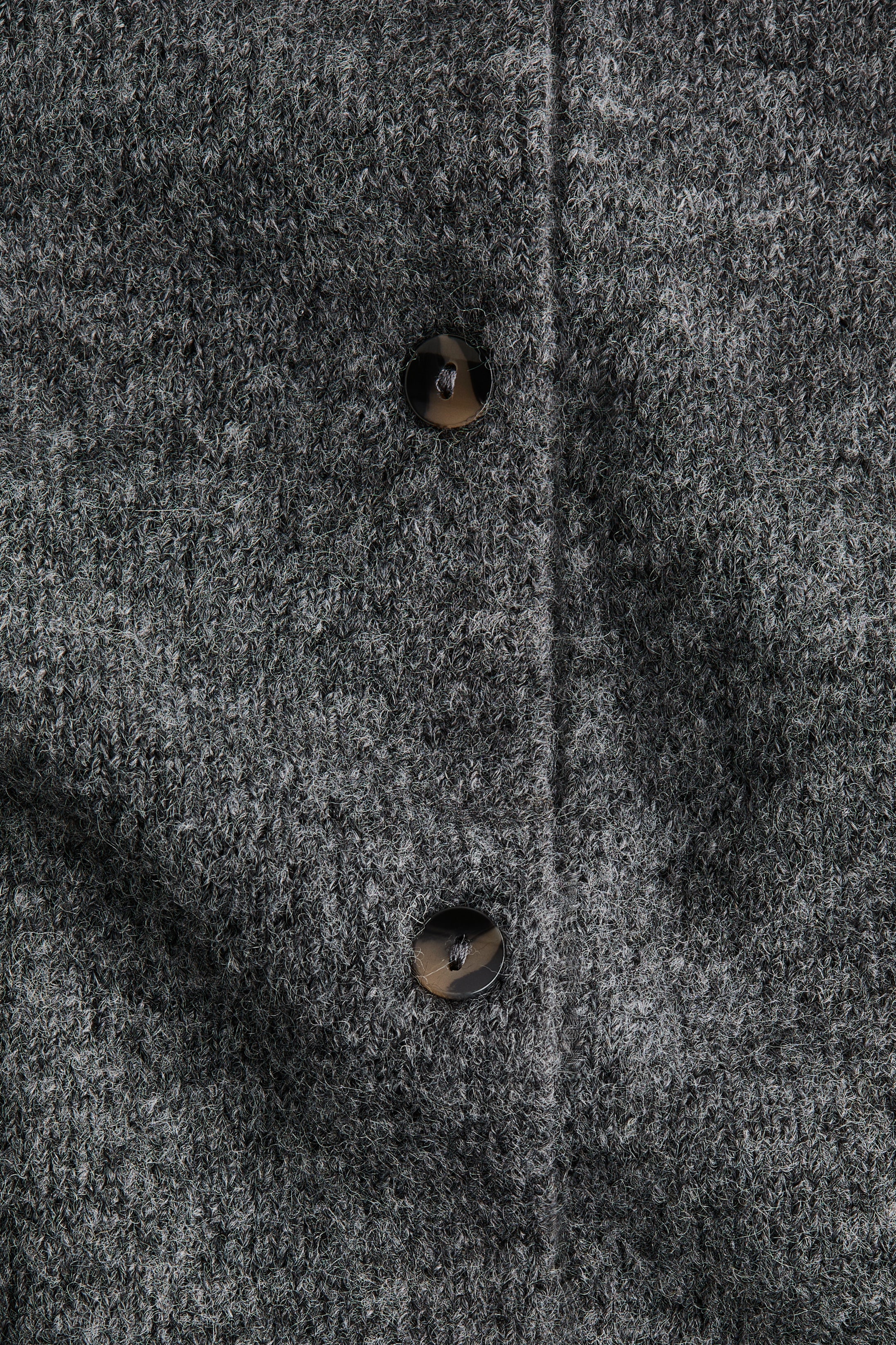 View larger image: Loose-fit cardigan - Dark grey marl - Ladies | H&M IE 2