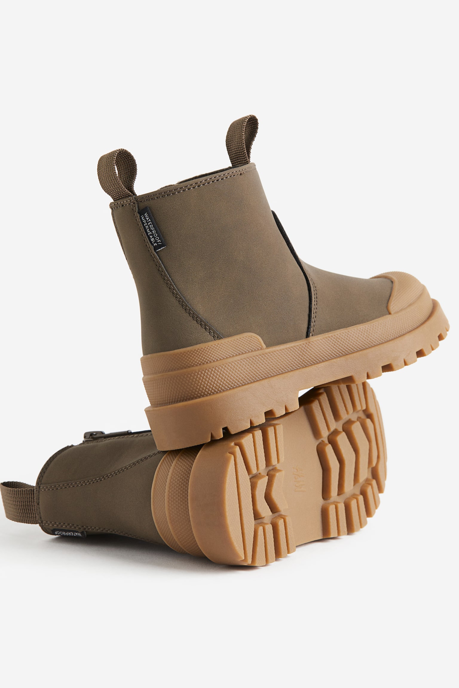 Truffle Collection - Bottines Chelsea Chunky à Enfiler Avec Talon Et Semelle Contrastante