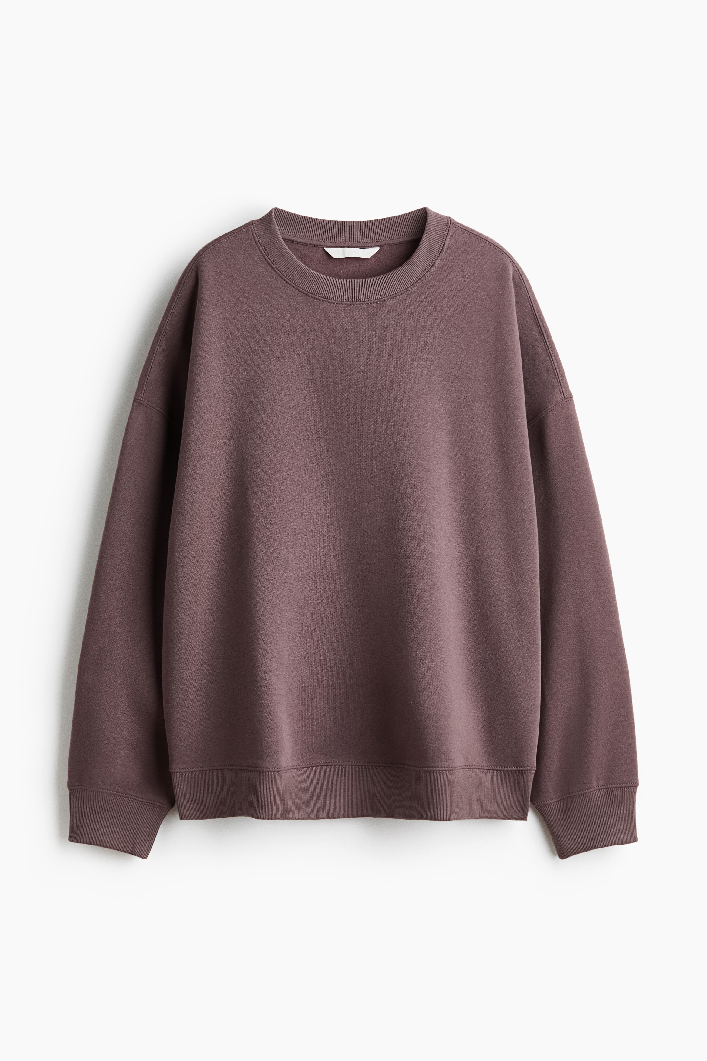 Oversized Sweatshirt - Dusty purple/Black/Dark taupe/Navy blue/Dark grey