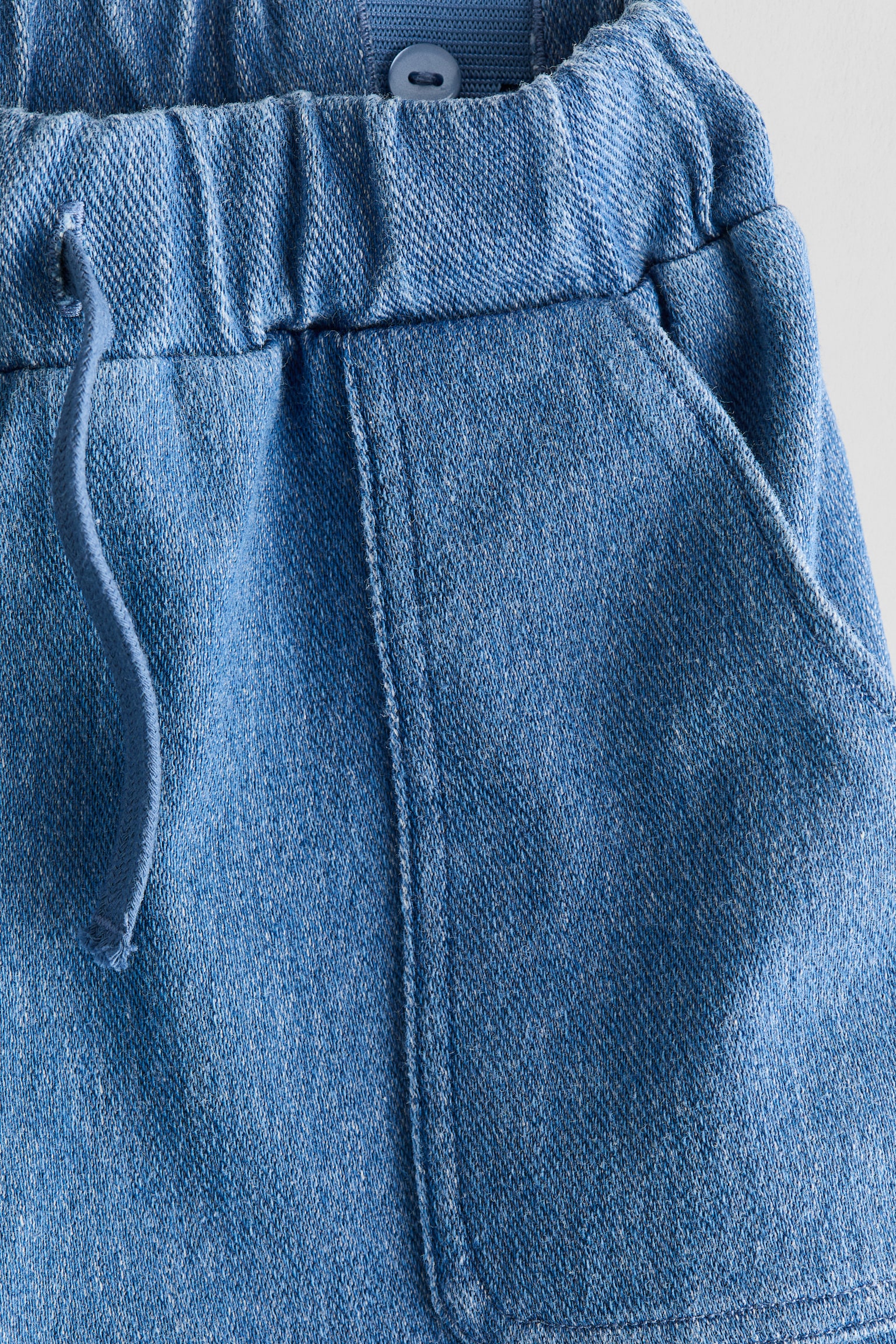 Denim-look trousers - Denim blue - 2