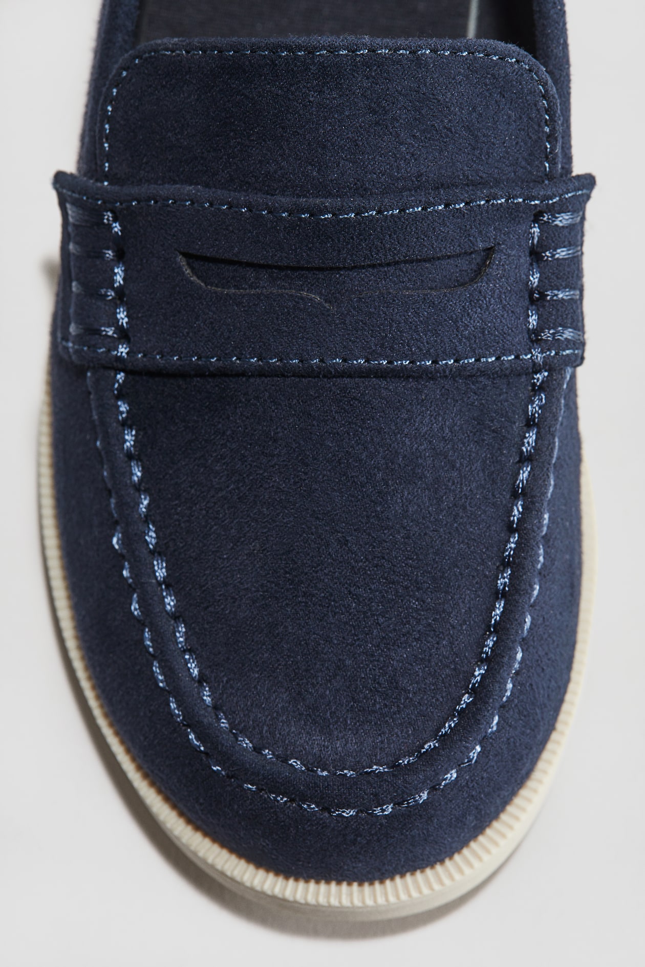 Chaussons mocassins Enfant Denim Marine