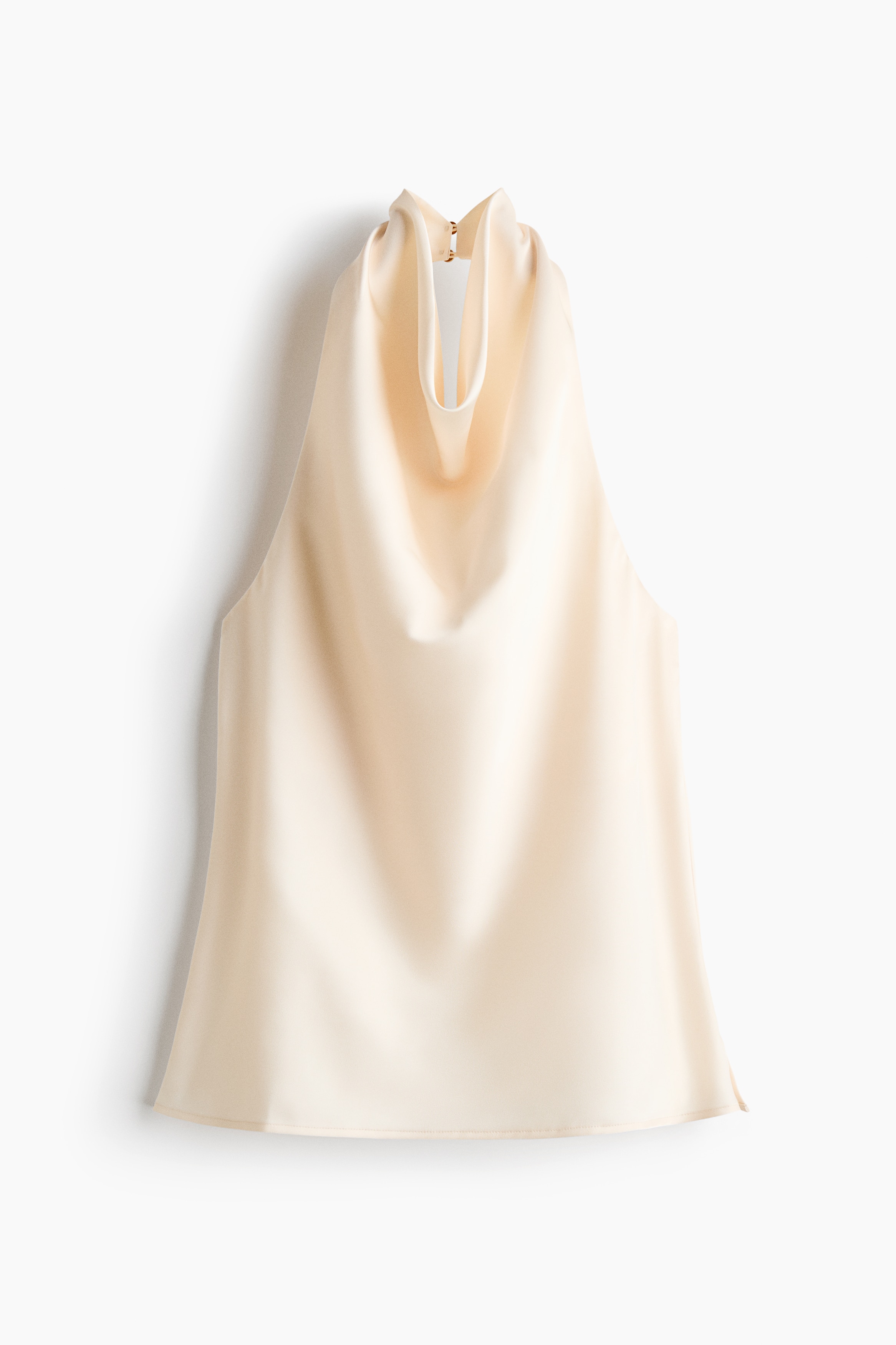 Satin Halterneck Top