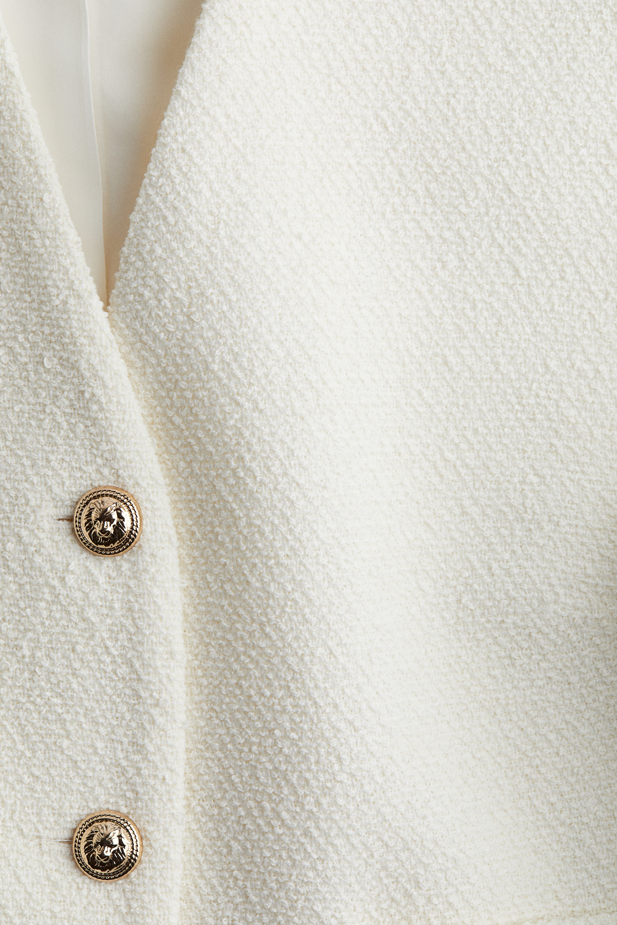 Bouclé waistcoat