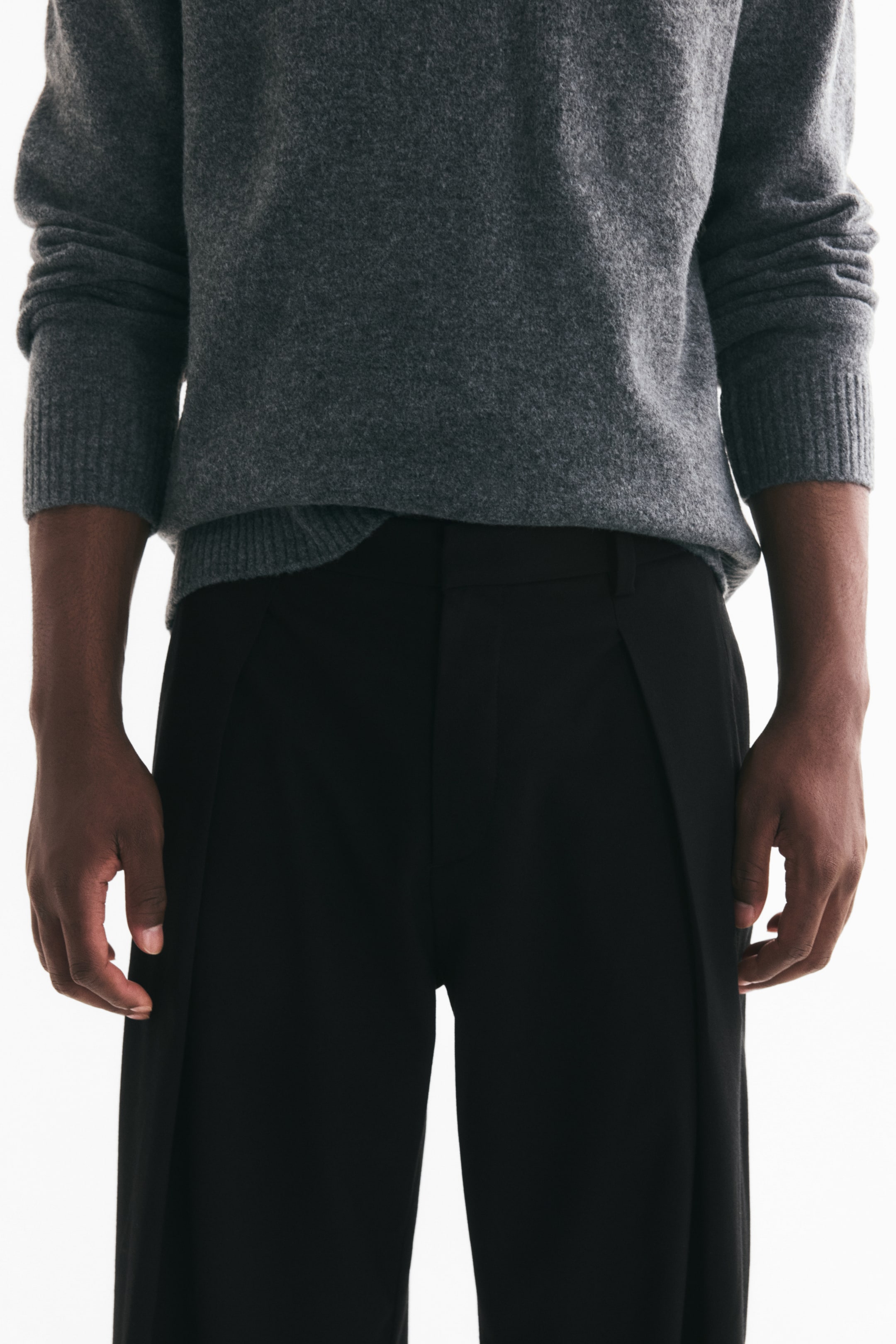 Pantalon sur mesure ample