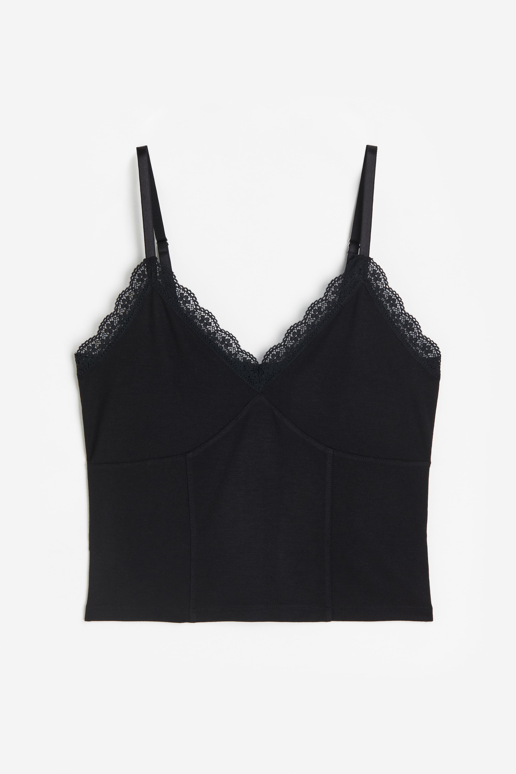 Lace-trimmed Camisole Top