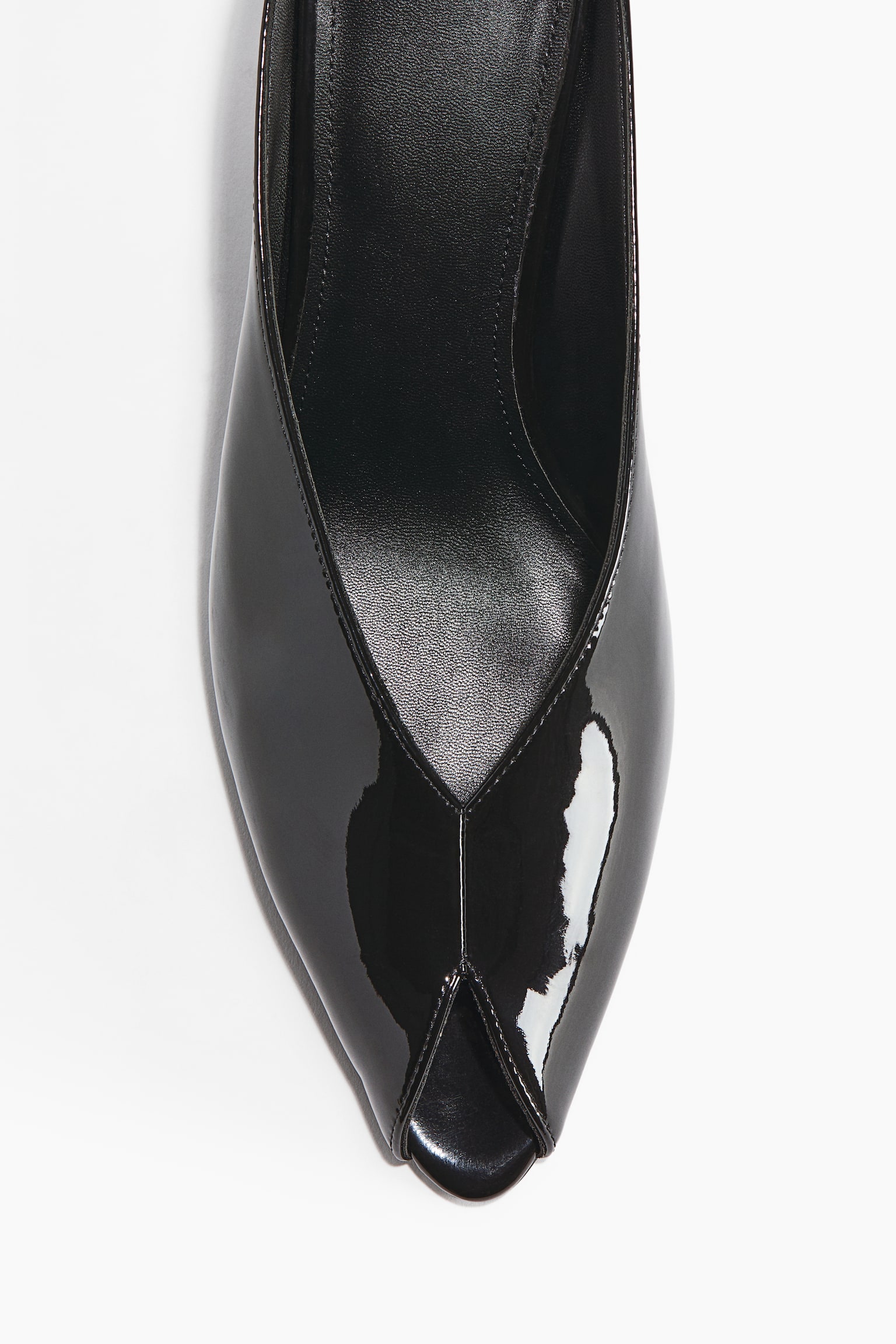 Wedge-heeled mules - Black - 2