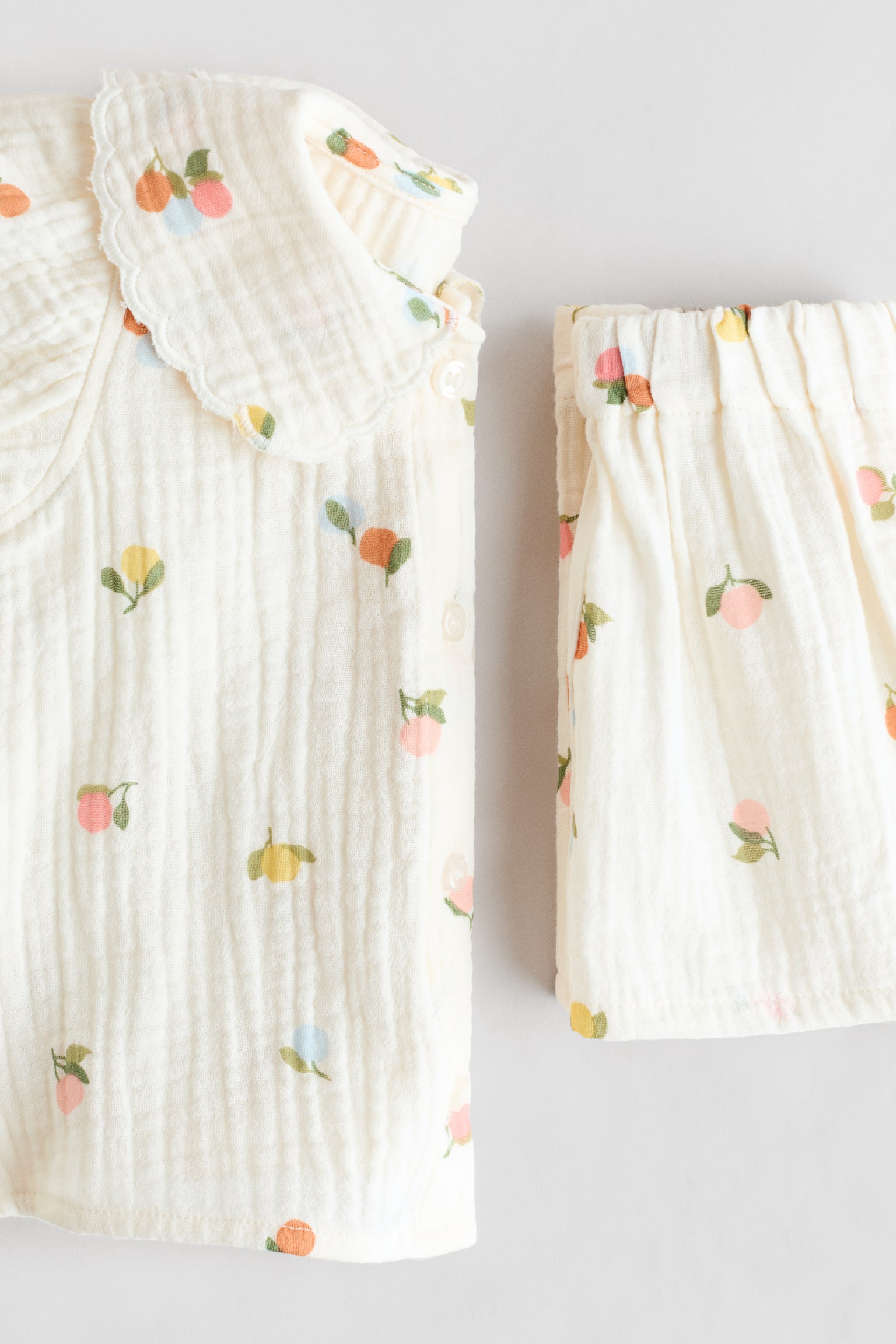 2-piece cotton muslin set - 3