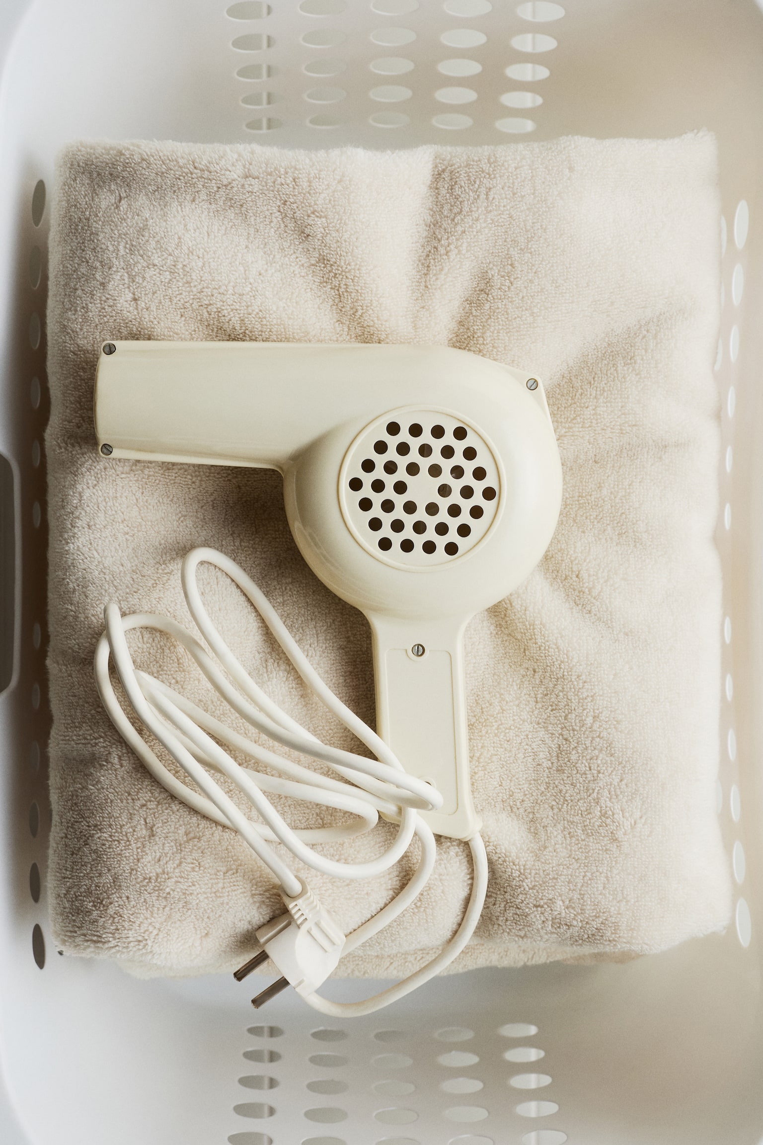 מגבת רחצה גדולה מכותנה רכה - בז' בהיר/לבן/חום מאובק - 2