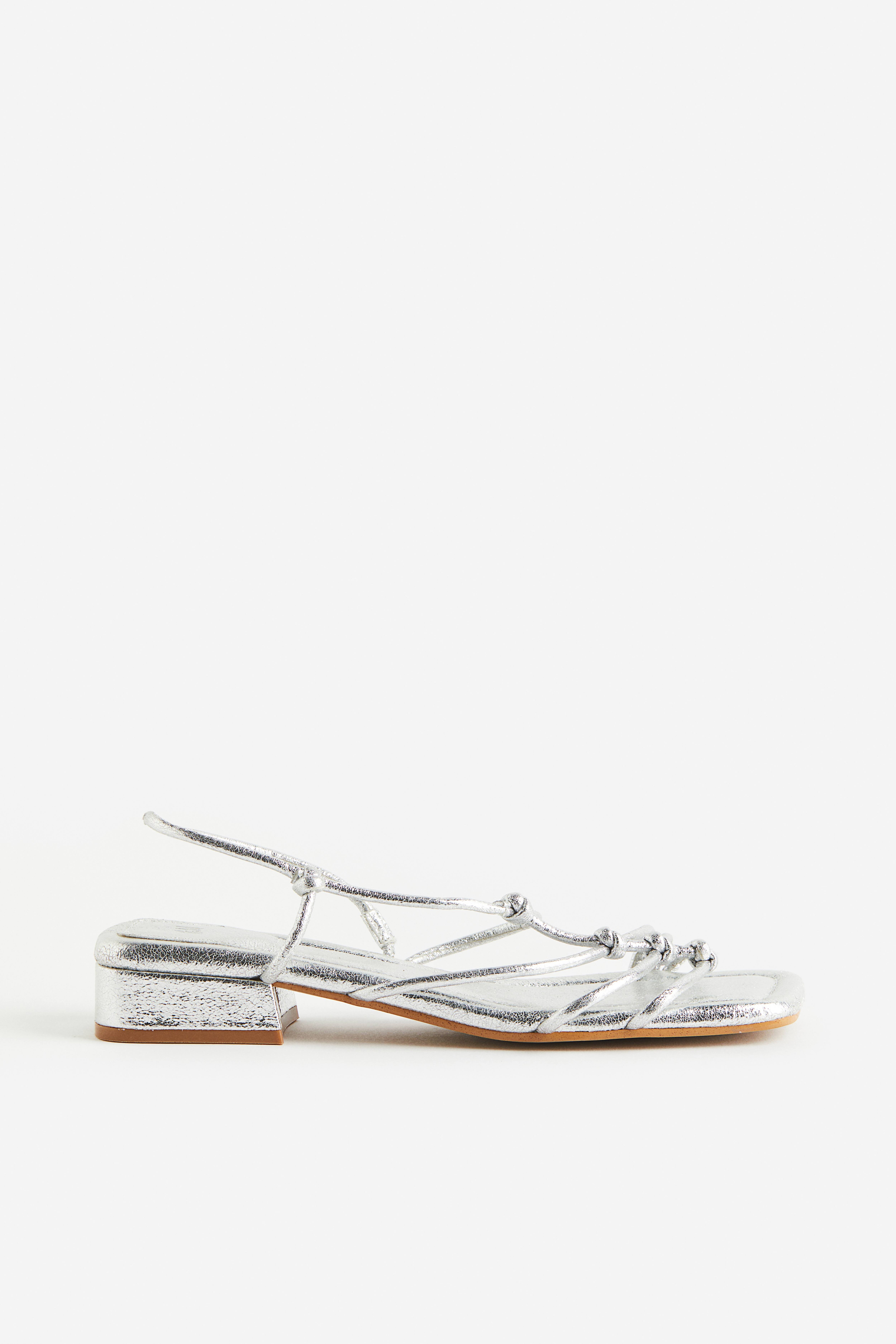 H&m shops silver sandals