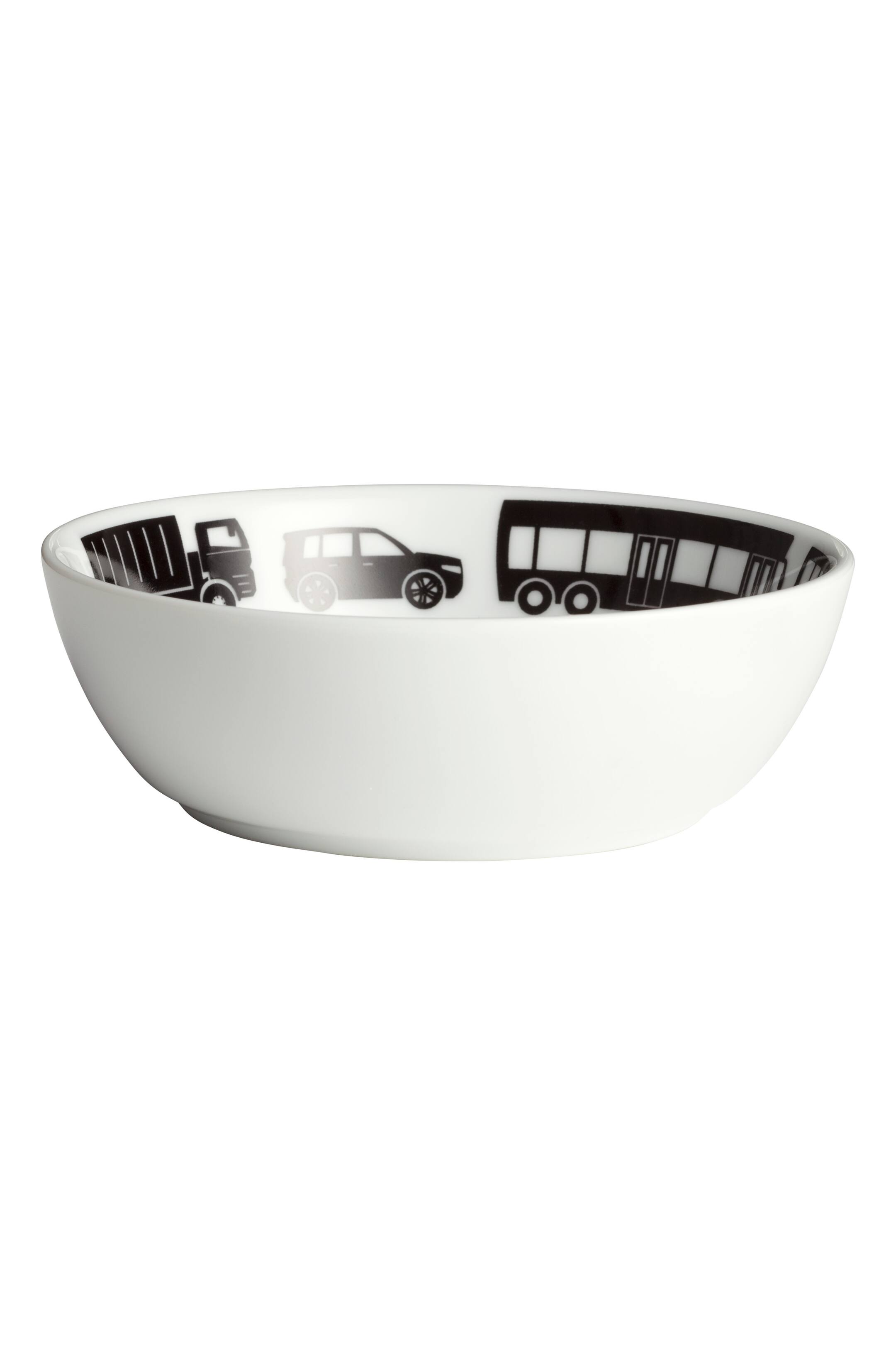 View larger image: Porcelain bowl - White/Cars - Home All | H&M GB 1