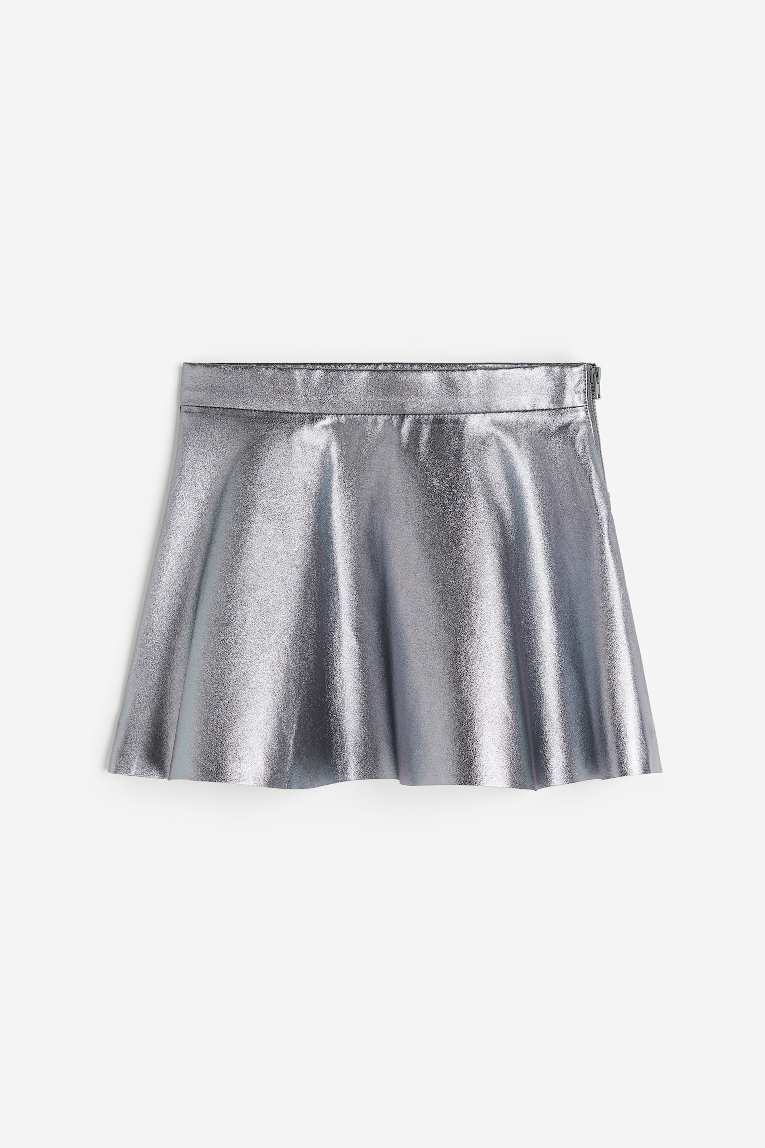 A-line Skirt - Silver colour - 1