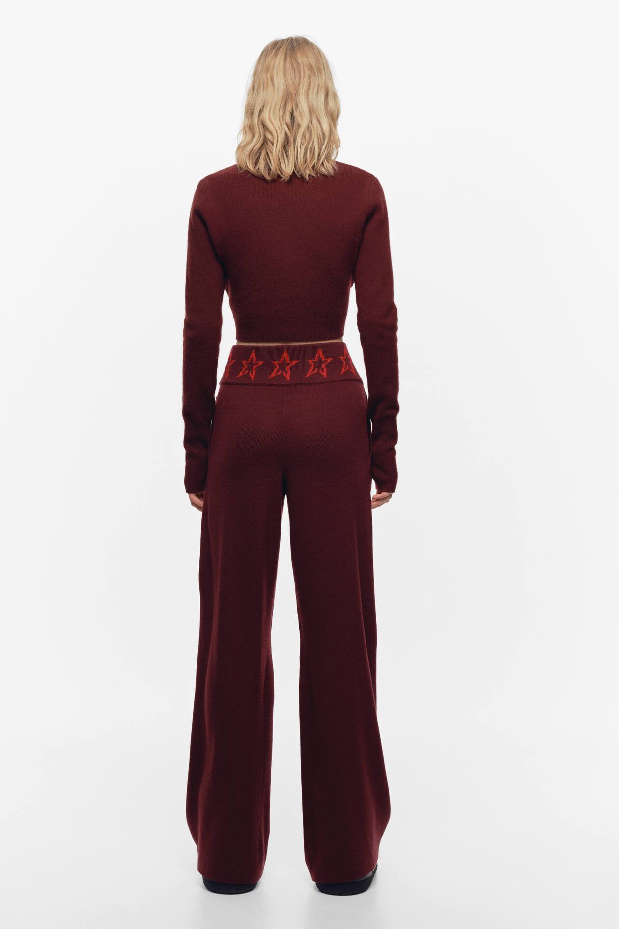 Wide Merino Wool Pants - image 3