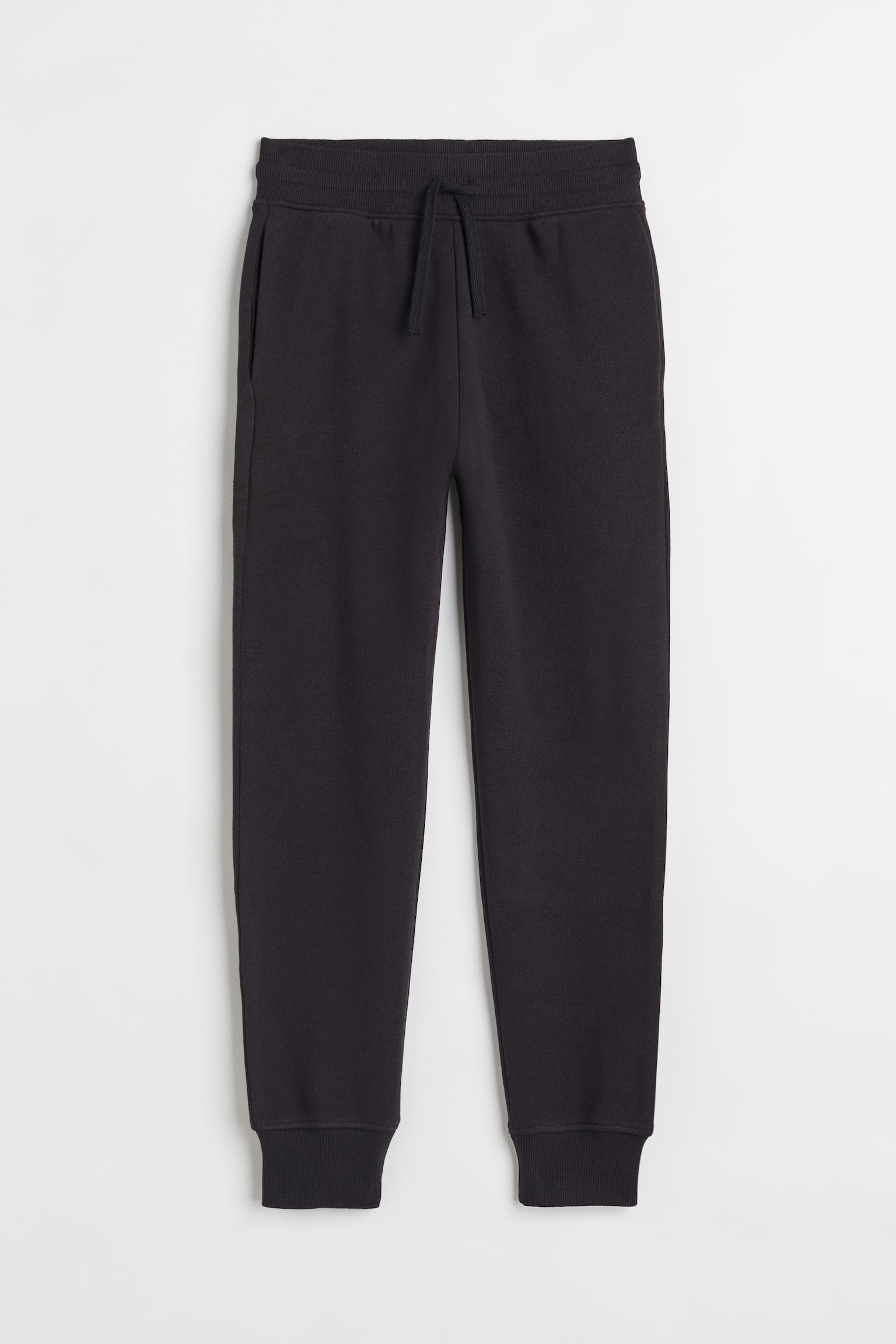 Brushed-inside joggers - Black/Dark blue/Light grey marl - 1