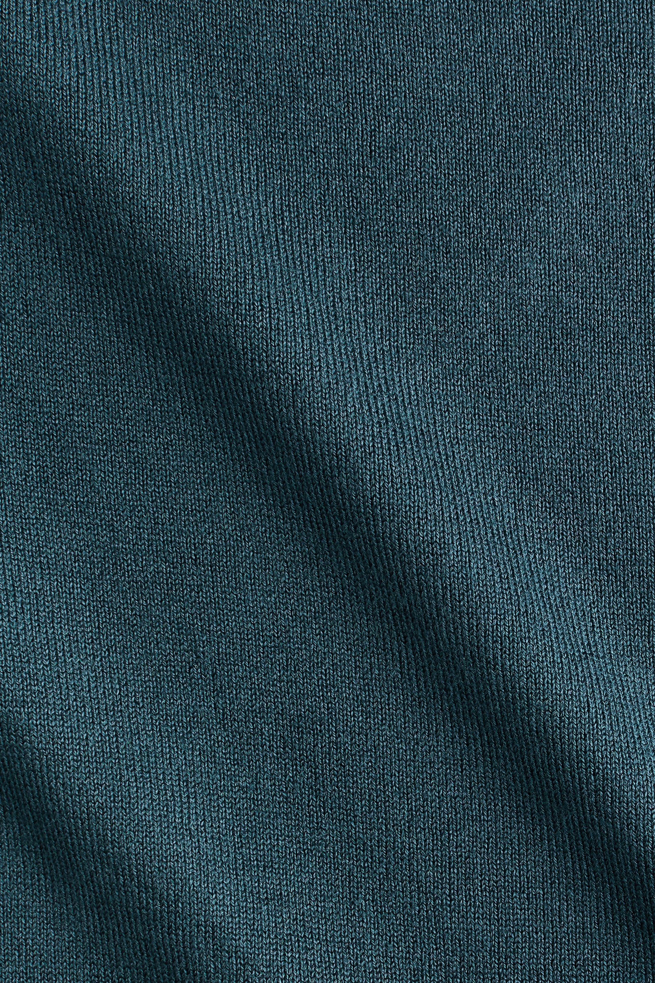 Cap-Sleeved Fine-Knit Top
