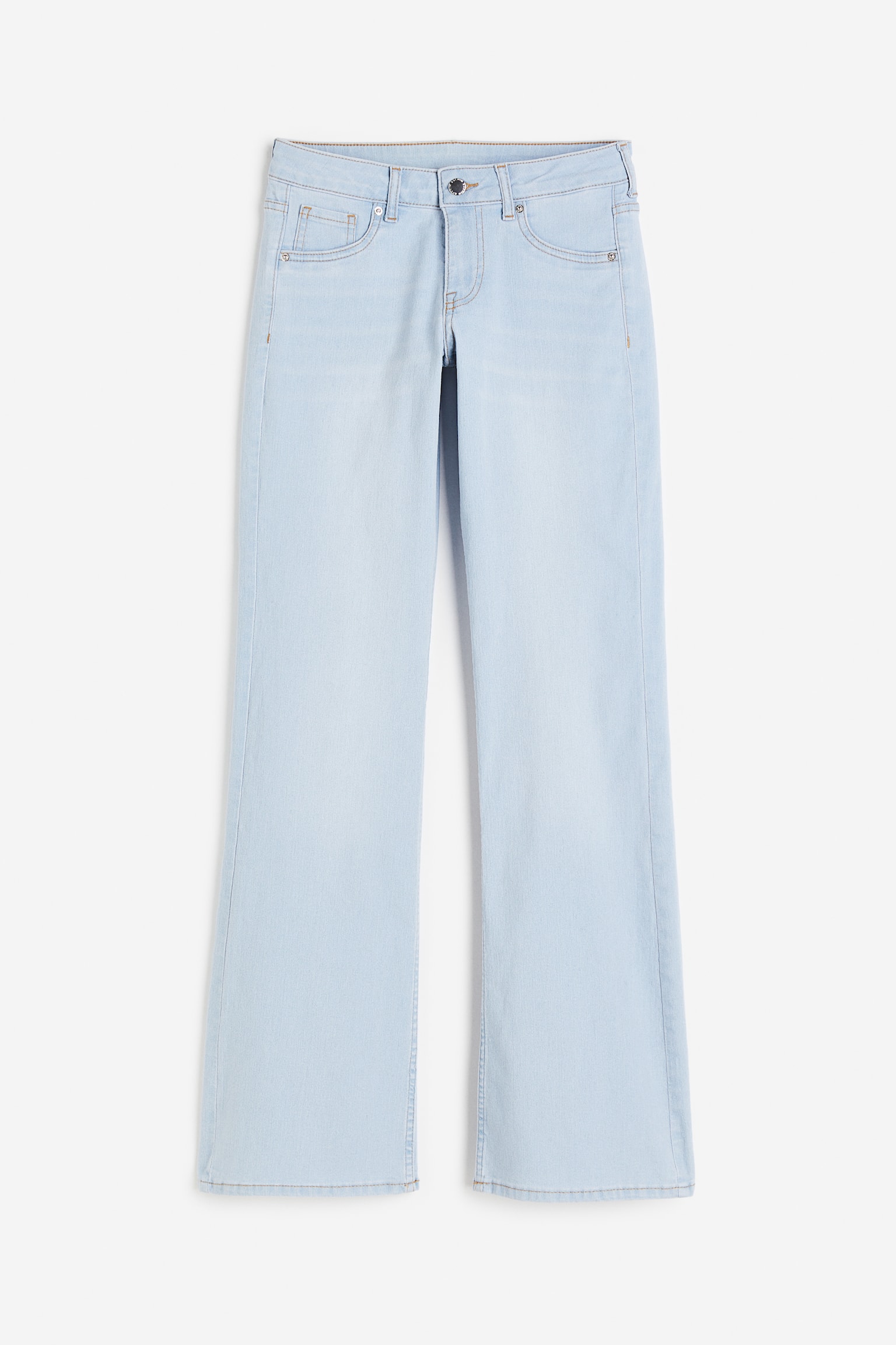 Bootcut Low Jeans - Light denim blue - 1