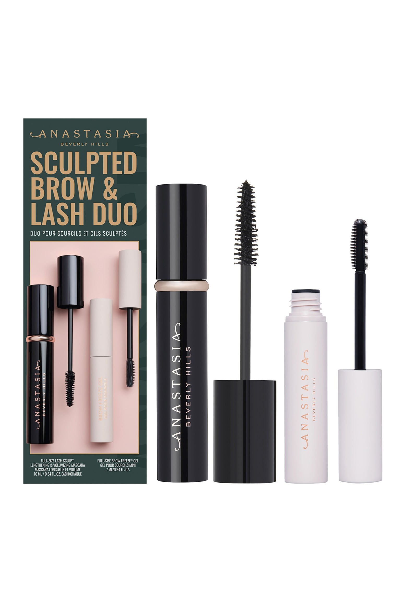 Sculpted Brow & Lash Duo - Clear & Black - 1