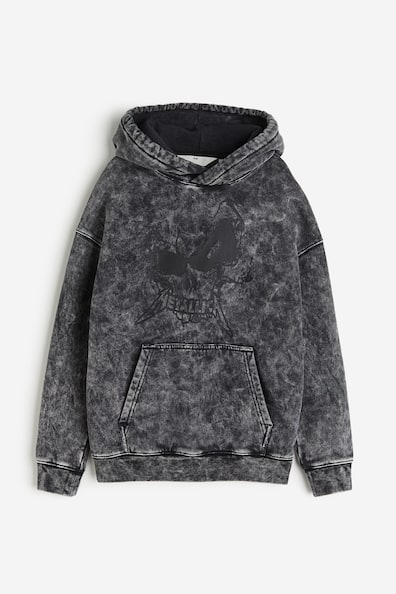 Motif-detailhoodie