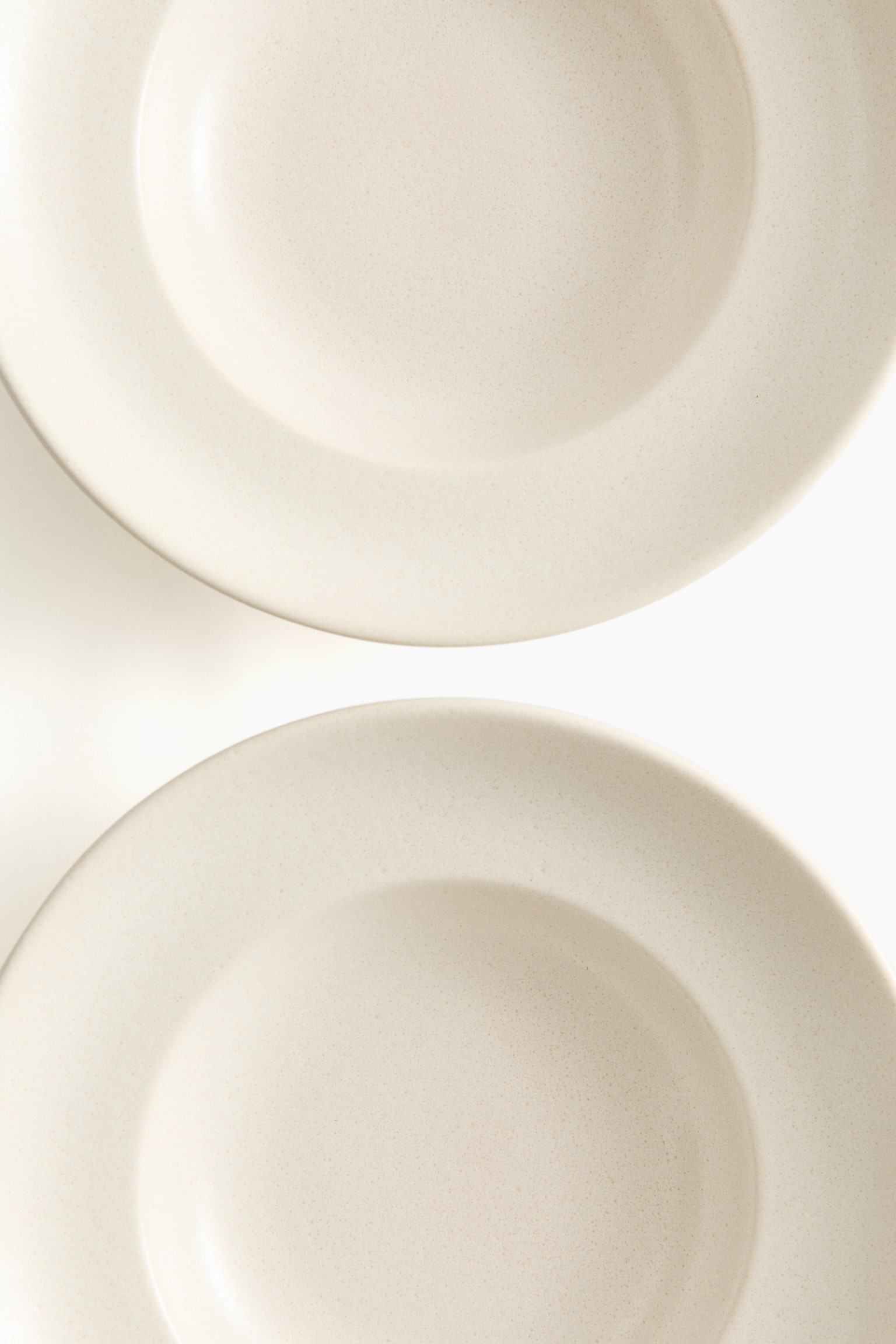 2-pack reactive-glaze deep plates - Light beige/Beige/Black - 6
