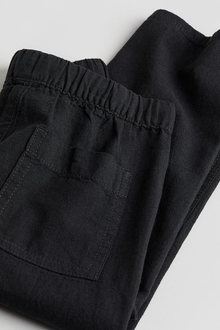 Pantalon à Taille élastique - Noir - ENFANT | H&M CA
