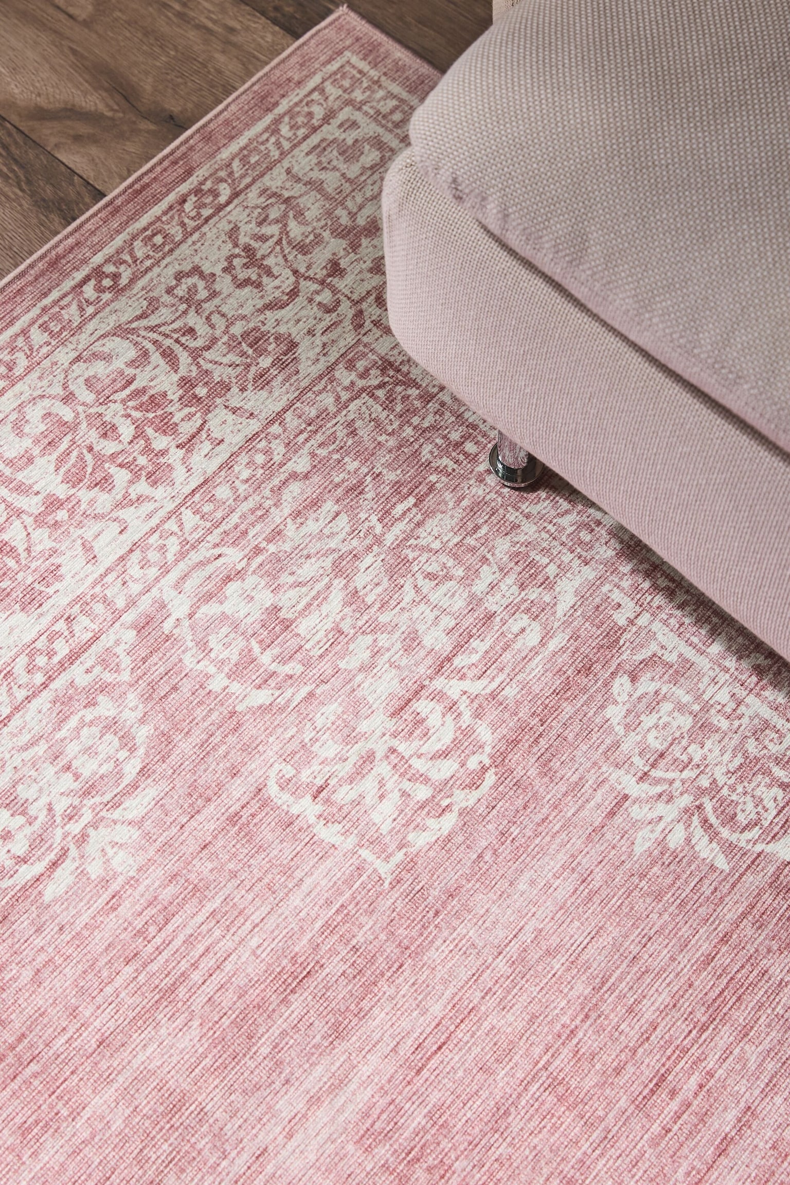 Alfombra Lavable Laury - Rosa - 3