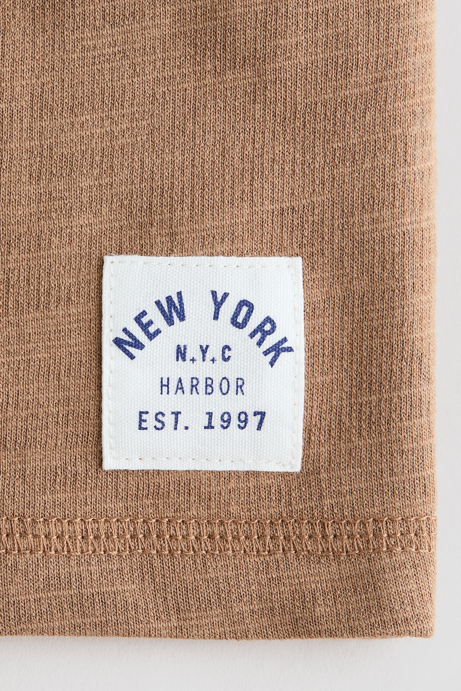 Sweatshorts - Beige/Dark blue/New York - 3