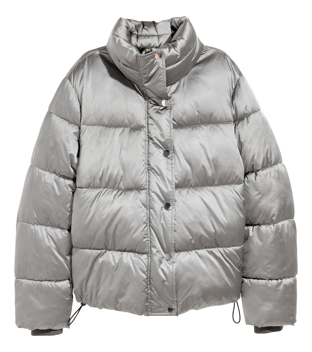 パッデッドジャケット - シルバーカラー - レディース | H&M JP