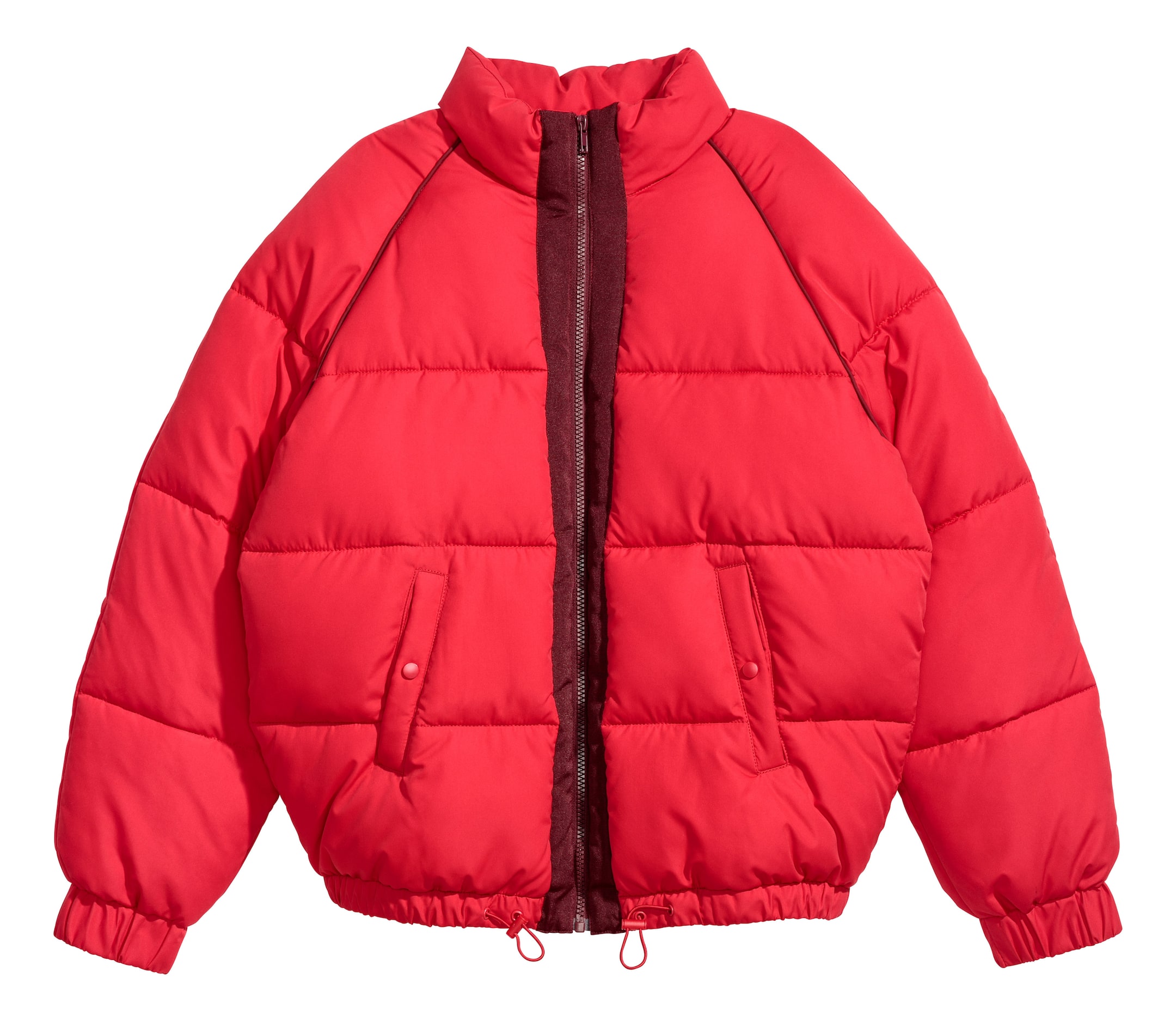 Agrandir l'image: Veste matelassée - Rouge - FEMME | H&M FR 1