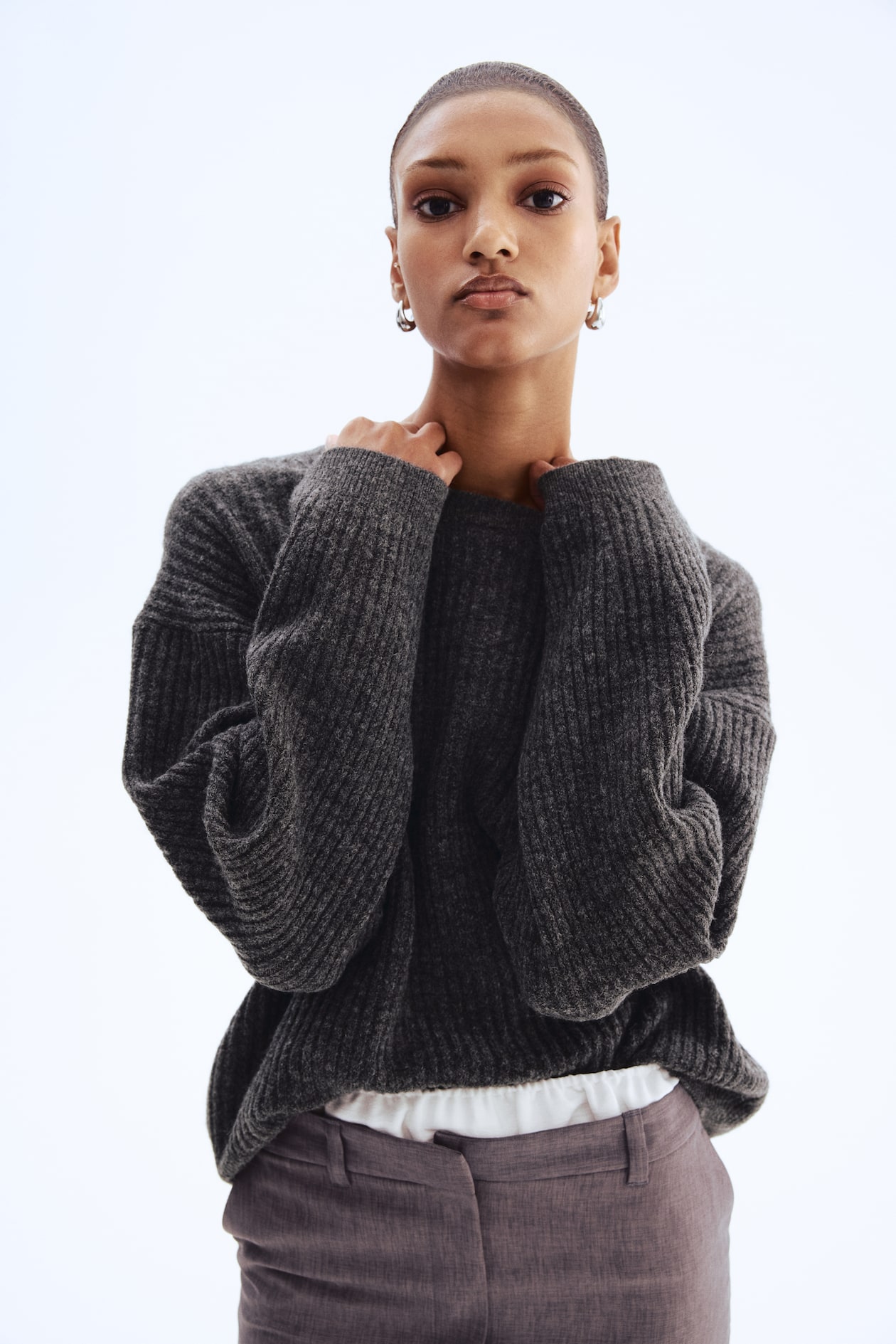 Rib-Knit Sweater - image 5