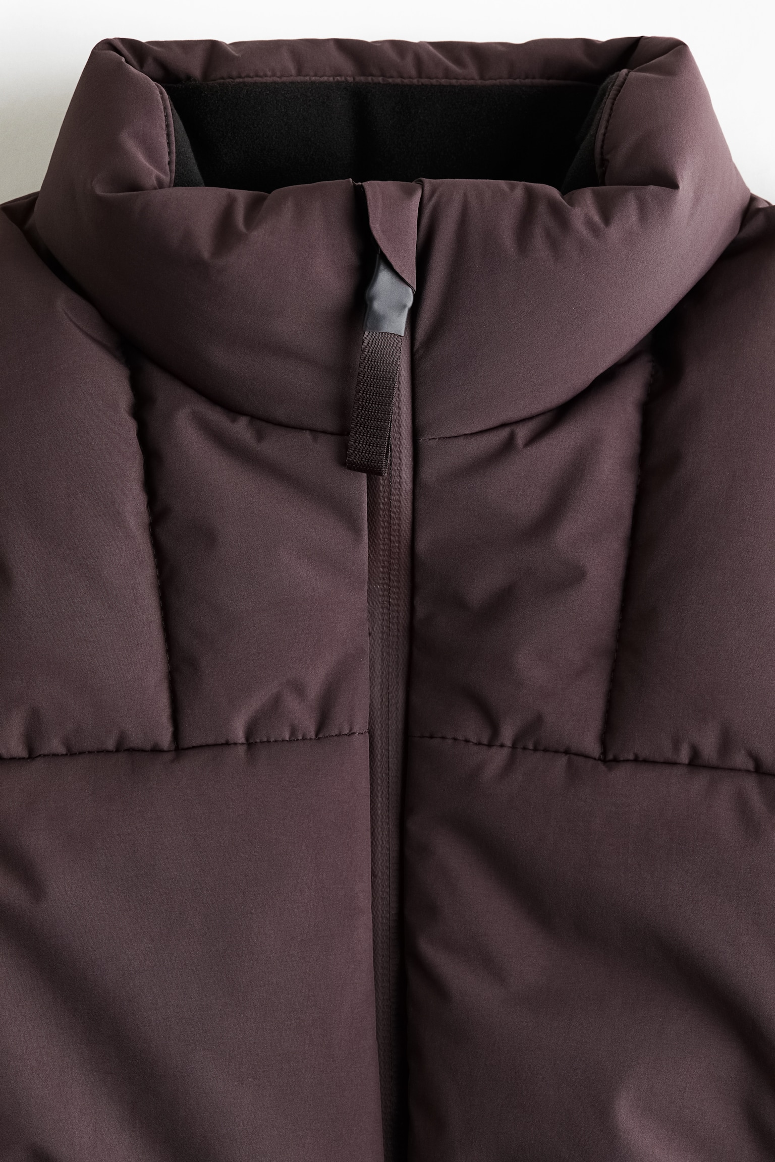 Padded ski jacket with ThermoMove™ - Aubergine purple/Cream - 3
