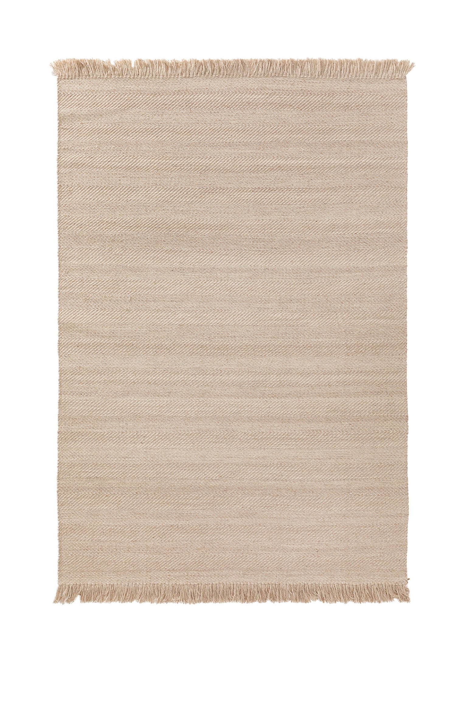 Tapis De Laine Lars - Beige/Crème - 1