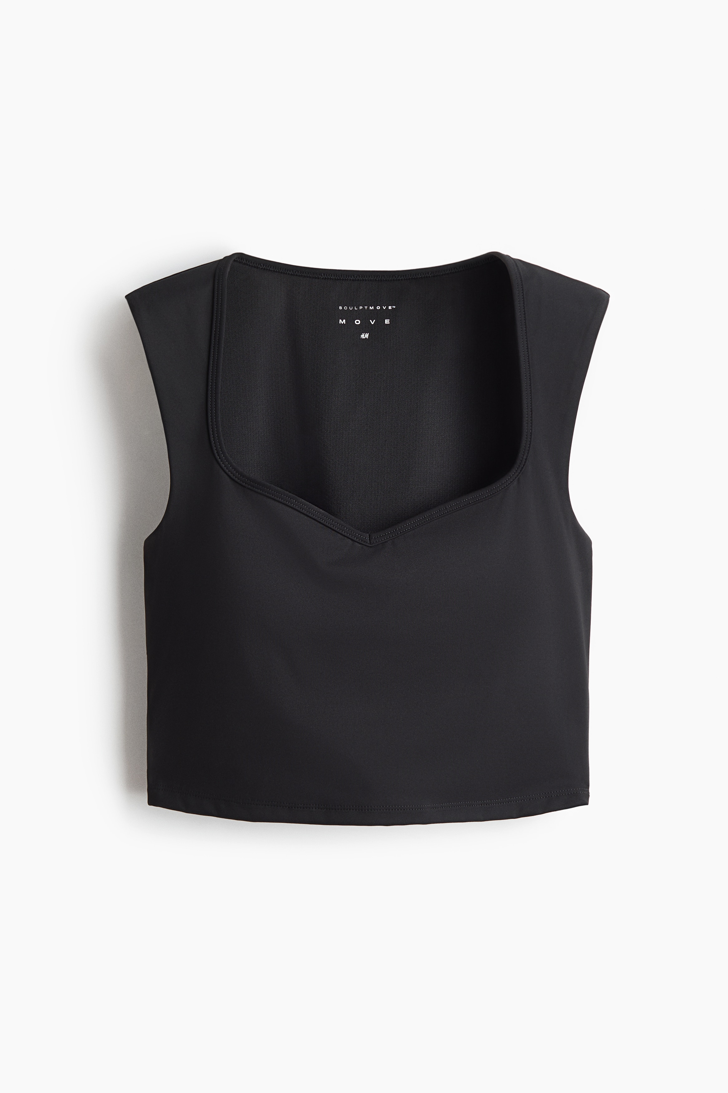 H & M - Sports vest top with SculptMove - Schwarz - Sportswear